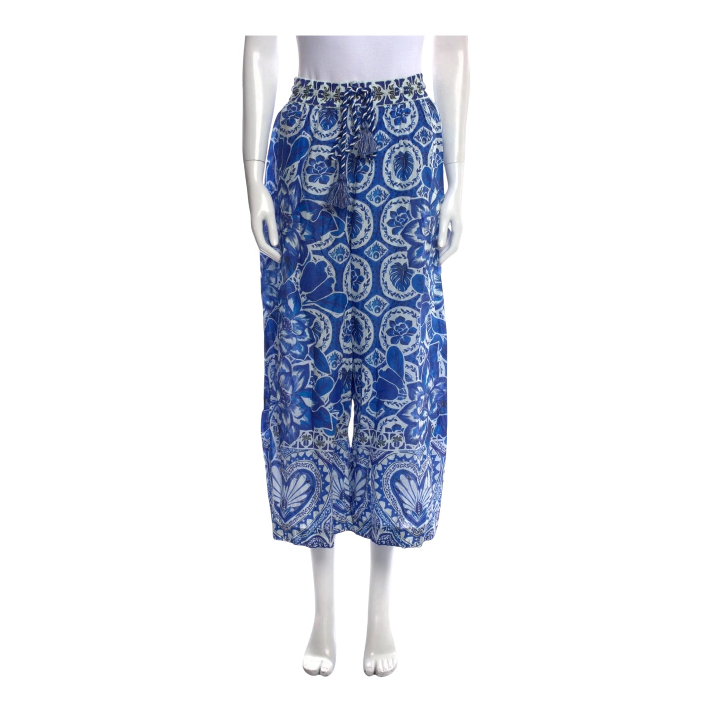 Floral Print Wide Leg Pants size small