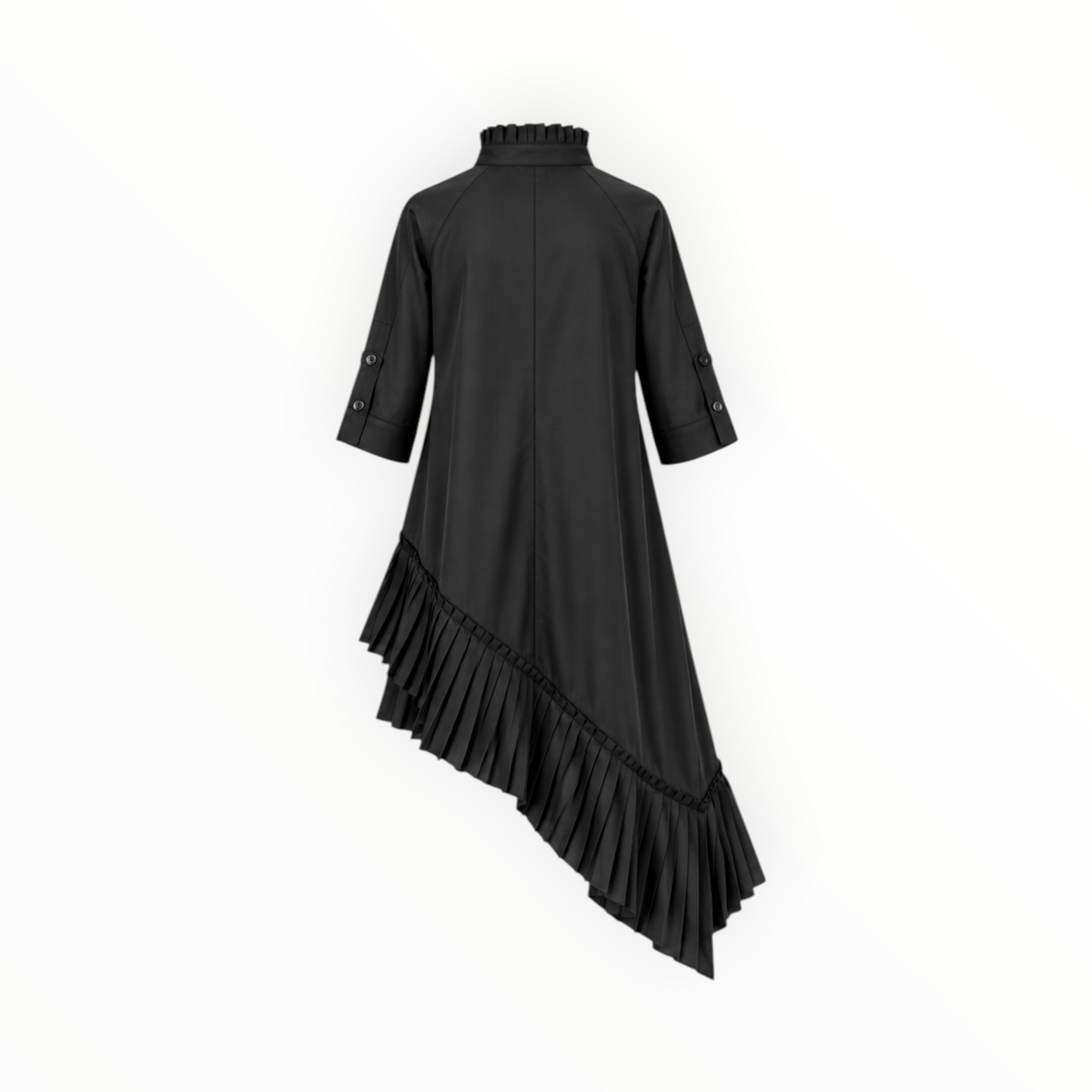 Pleated Asymmetrical Dress size M/L