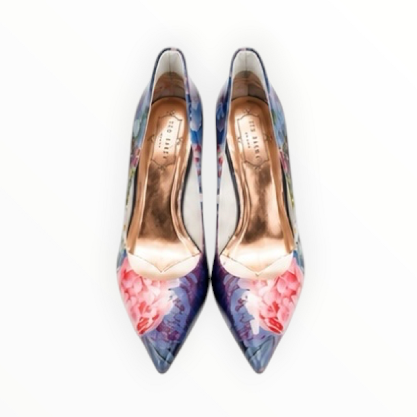 Floral Print Stilettos size 40.5