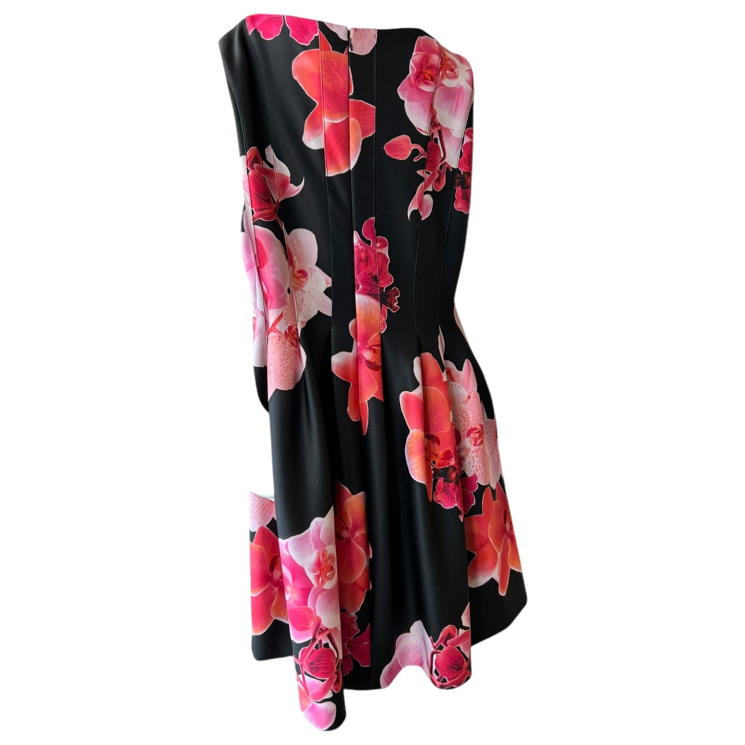 Sleeves Floral Dress Size 18