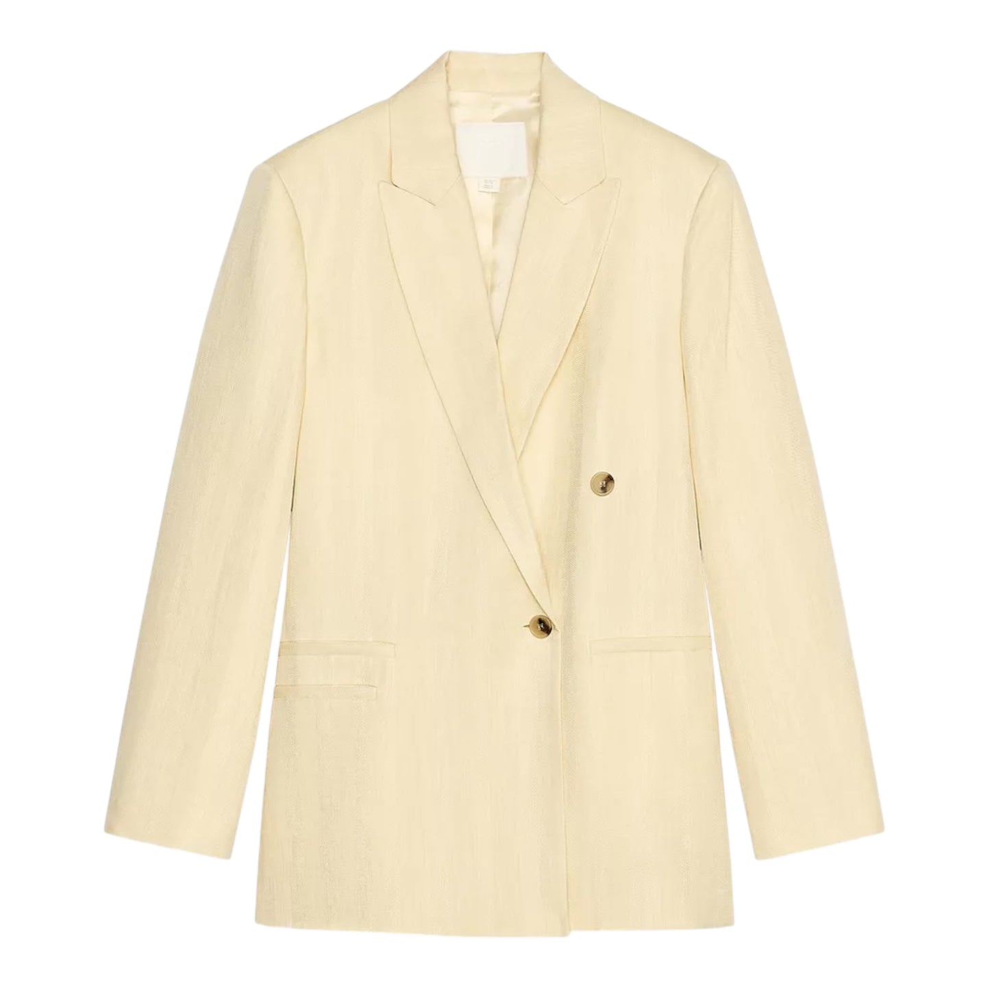 Minimal Linen Blazer size medium NEW with Tags