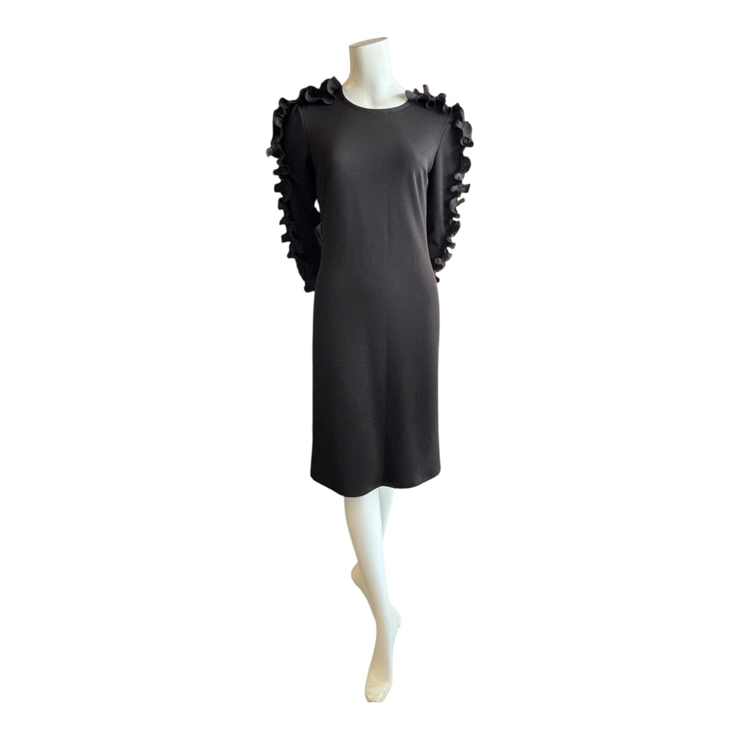 Ruffle Sleeve Midi Dress size small