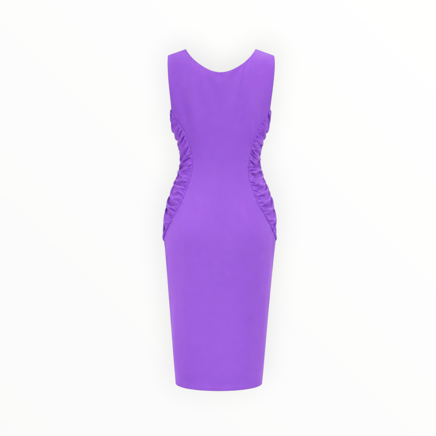 Ruched Midi Dress size 48