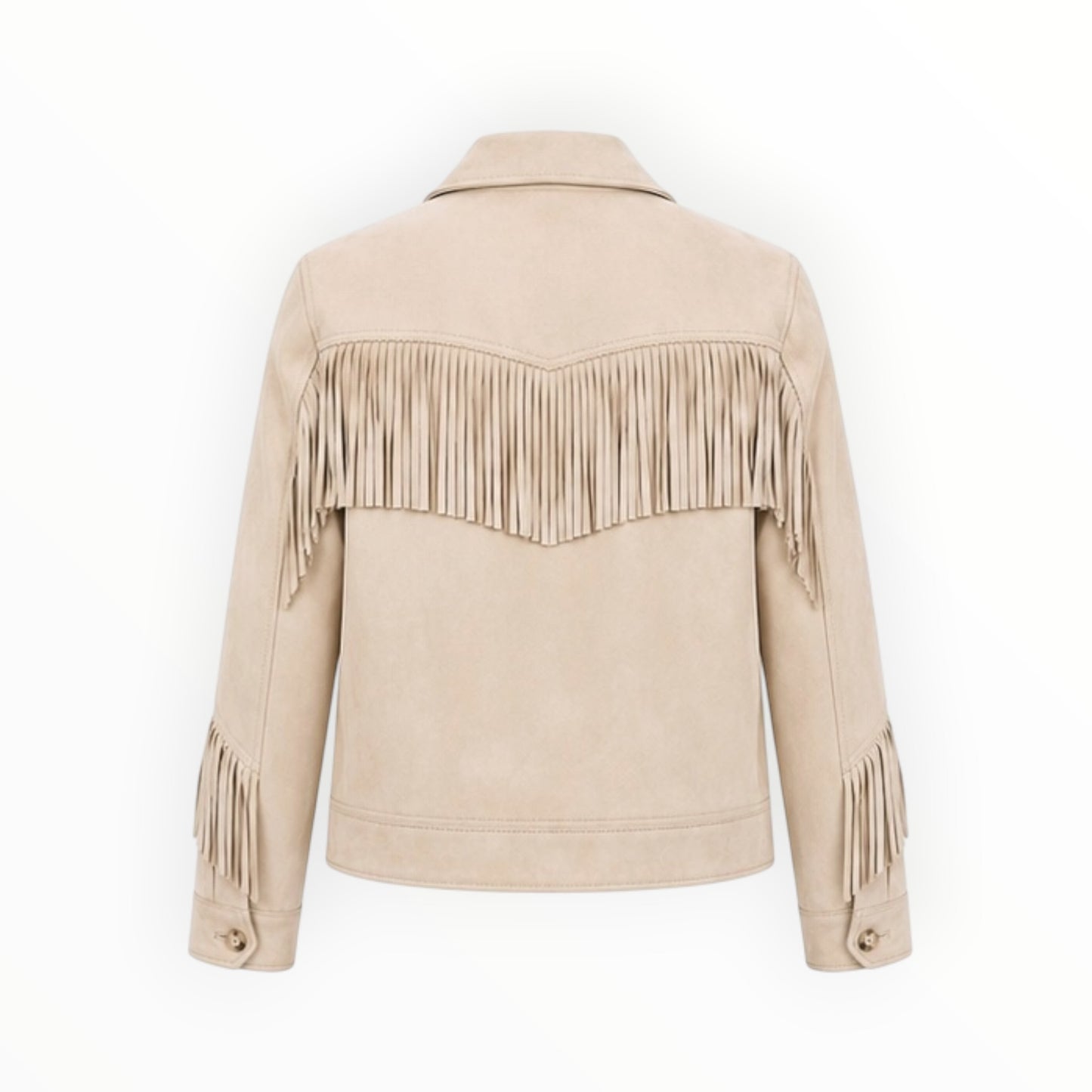 Fringe Suede Jacket size 8