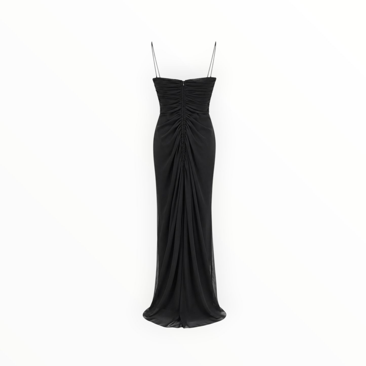 Ruched Cowl Neck Dress size 4