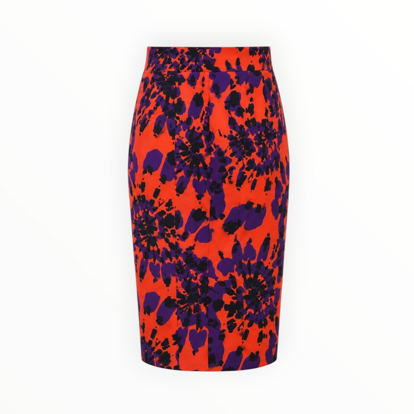 Floral Ruched Blouse & Pencil Skirt Set size 48