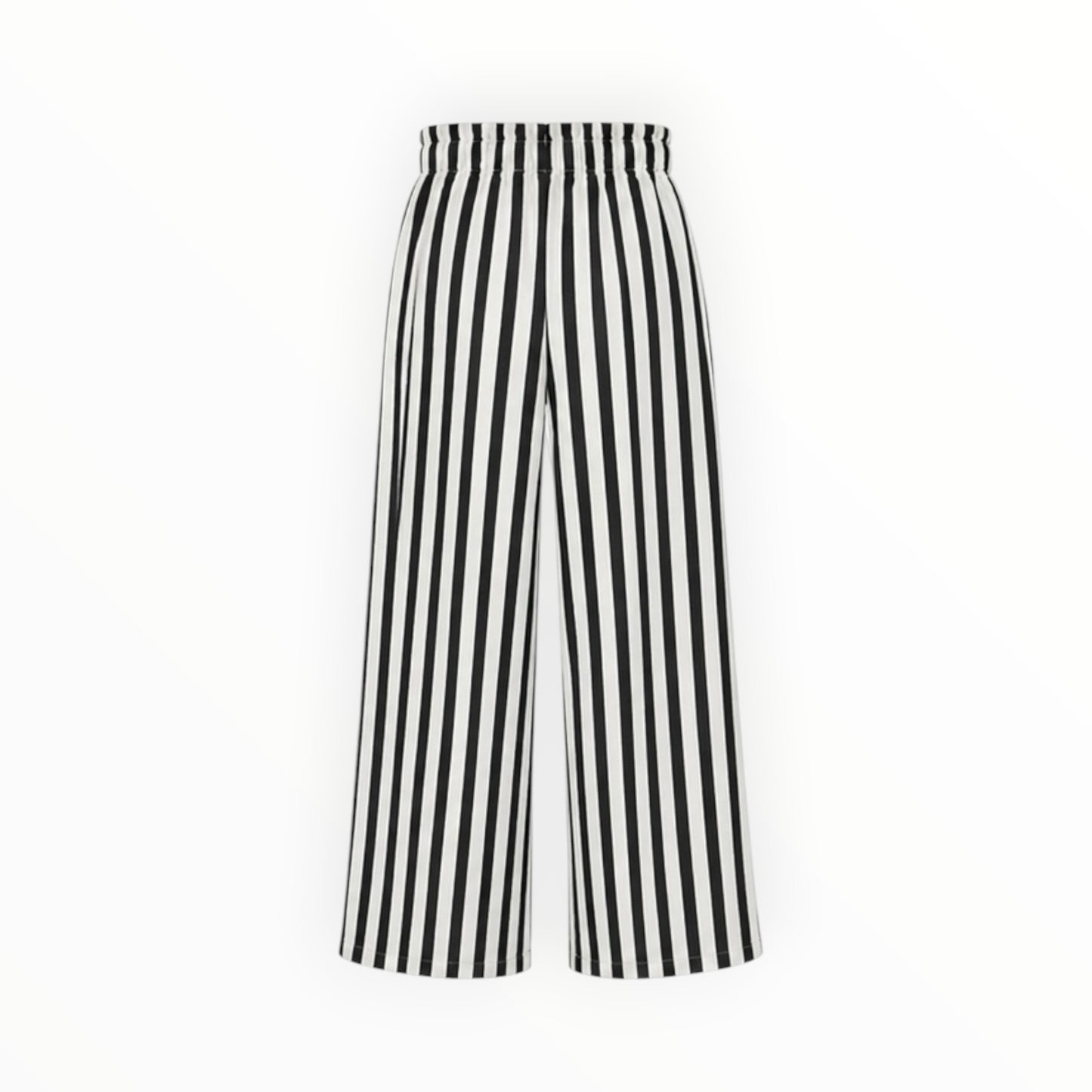 Striped Wide-Leg Pants size S