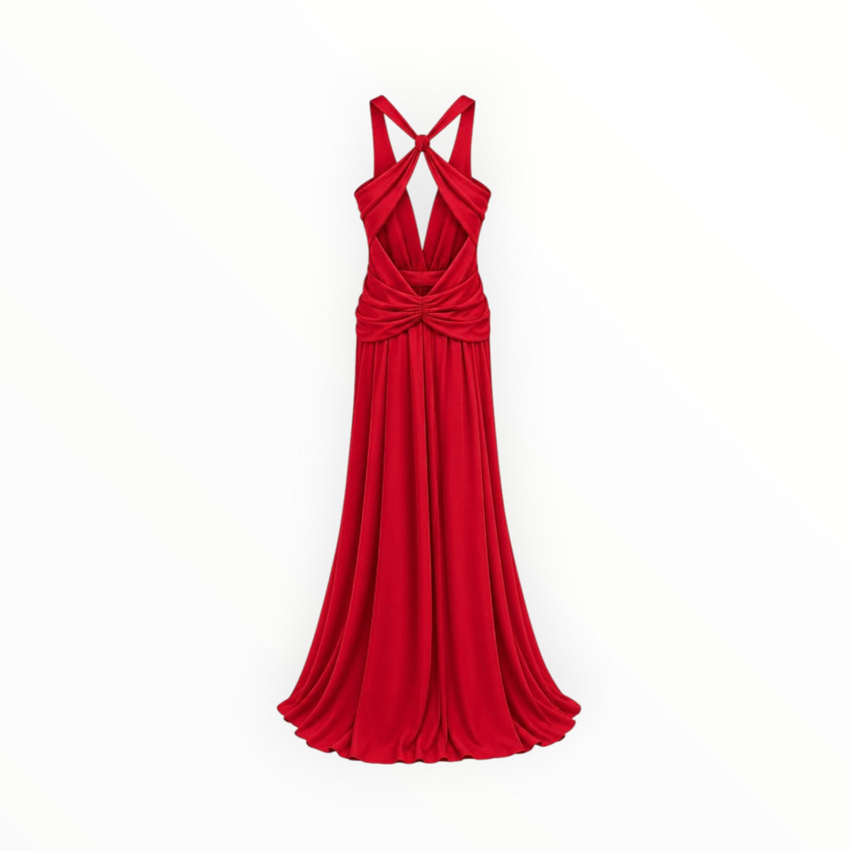 Twist-Front Maxi Dress size 10
