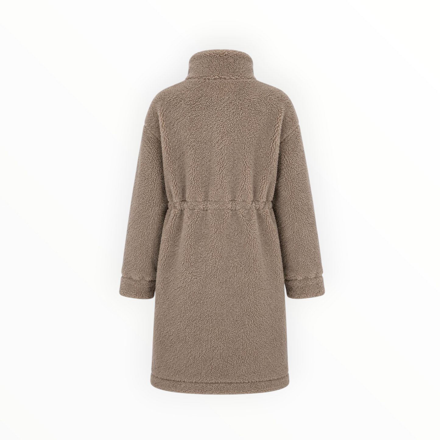 Logan Teddy Fleece Hooded Coat size S