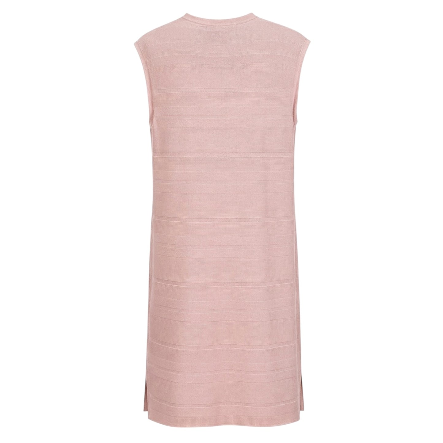 Ribbed Knit Longline Vest size M