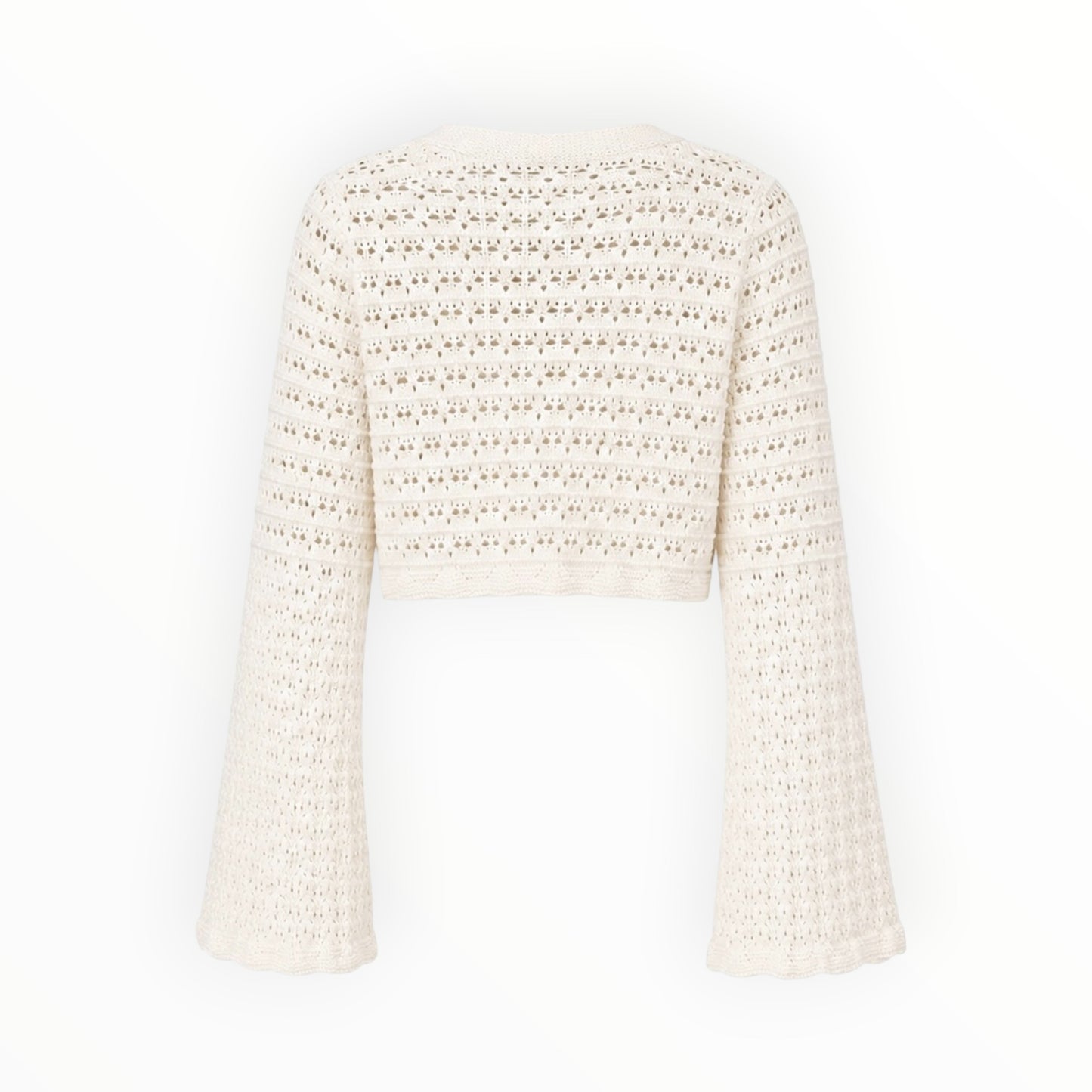 Open-Knit Crop Cardigan size S