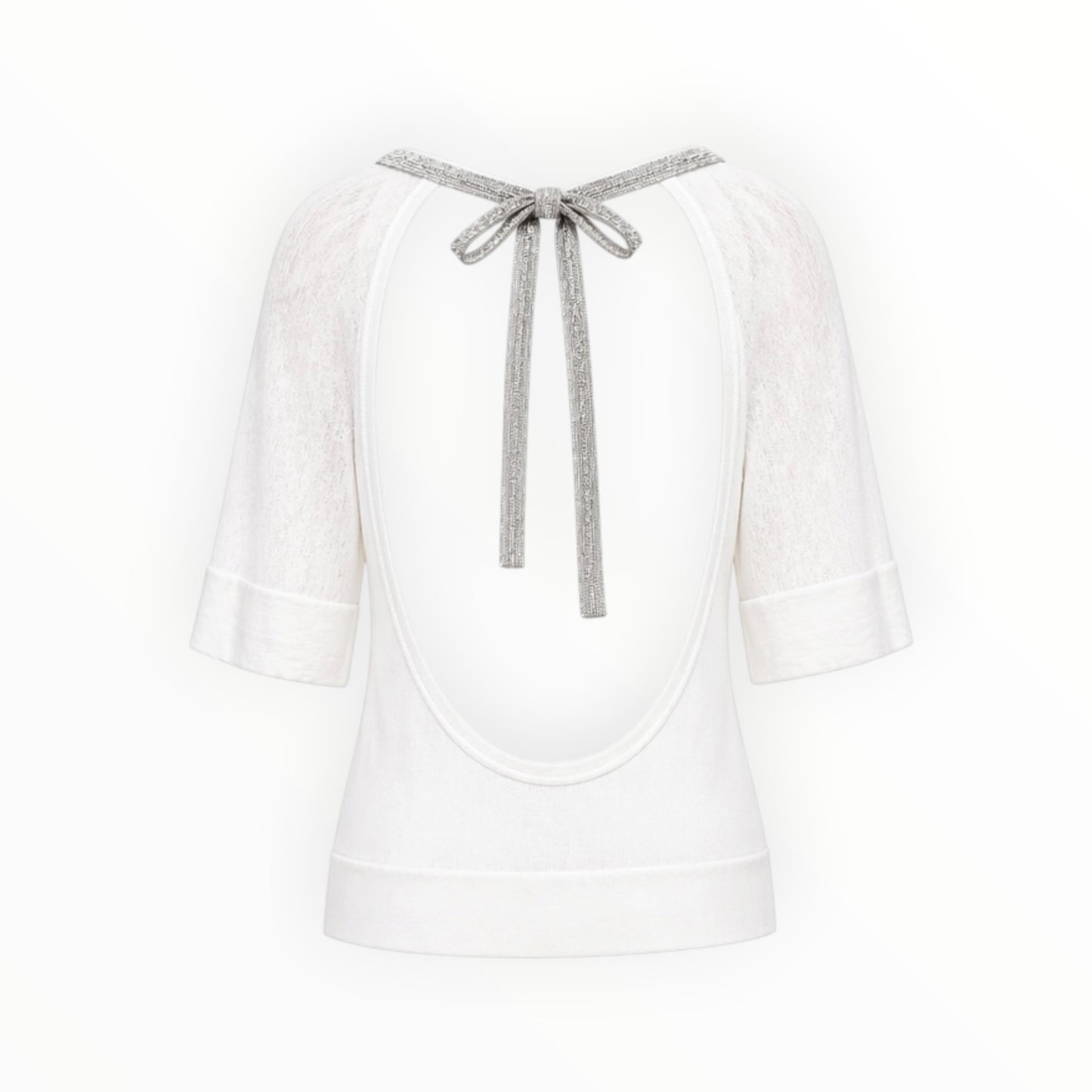 Open-Back Tie Top size S