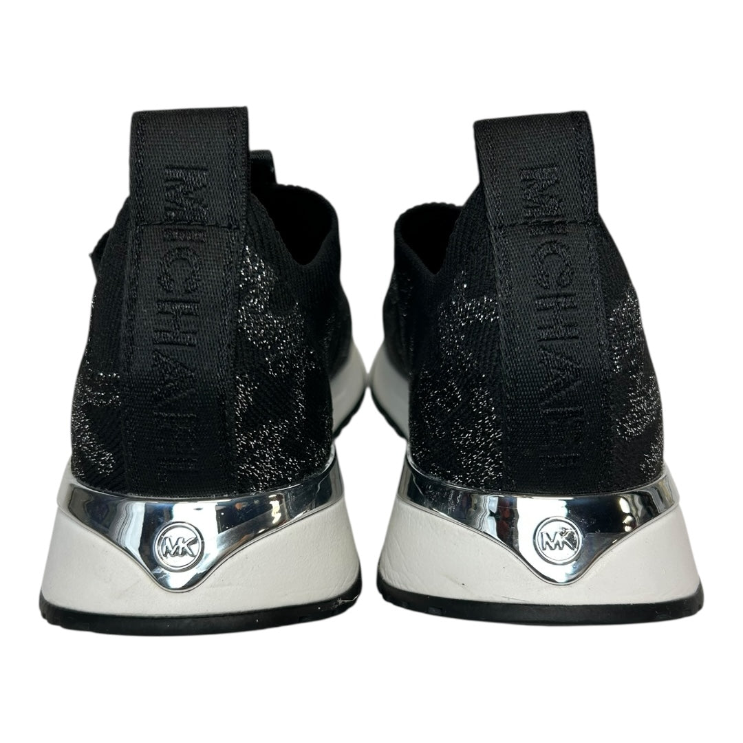 Bodie Metallic Logo Knit Slip-On Trainer Size 7.5