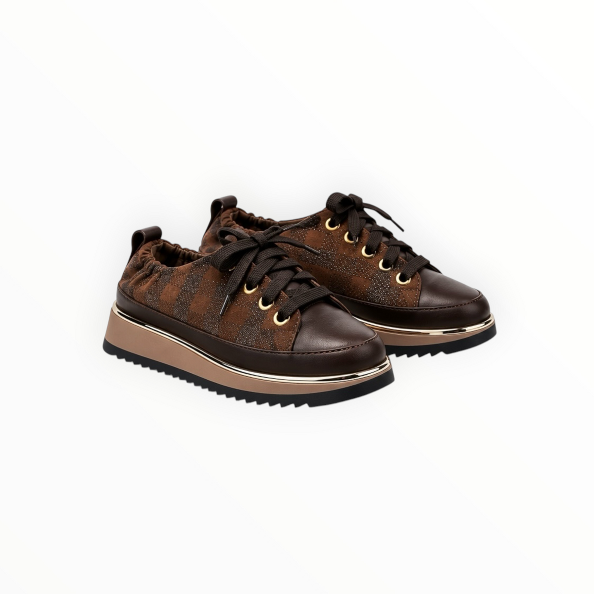 Norissa Tartan Sneaker size 7 NEW IN BOX