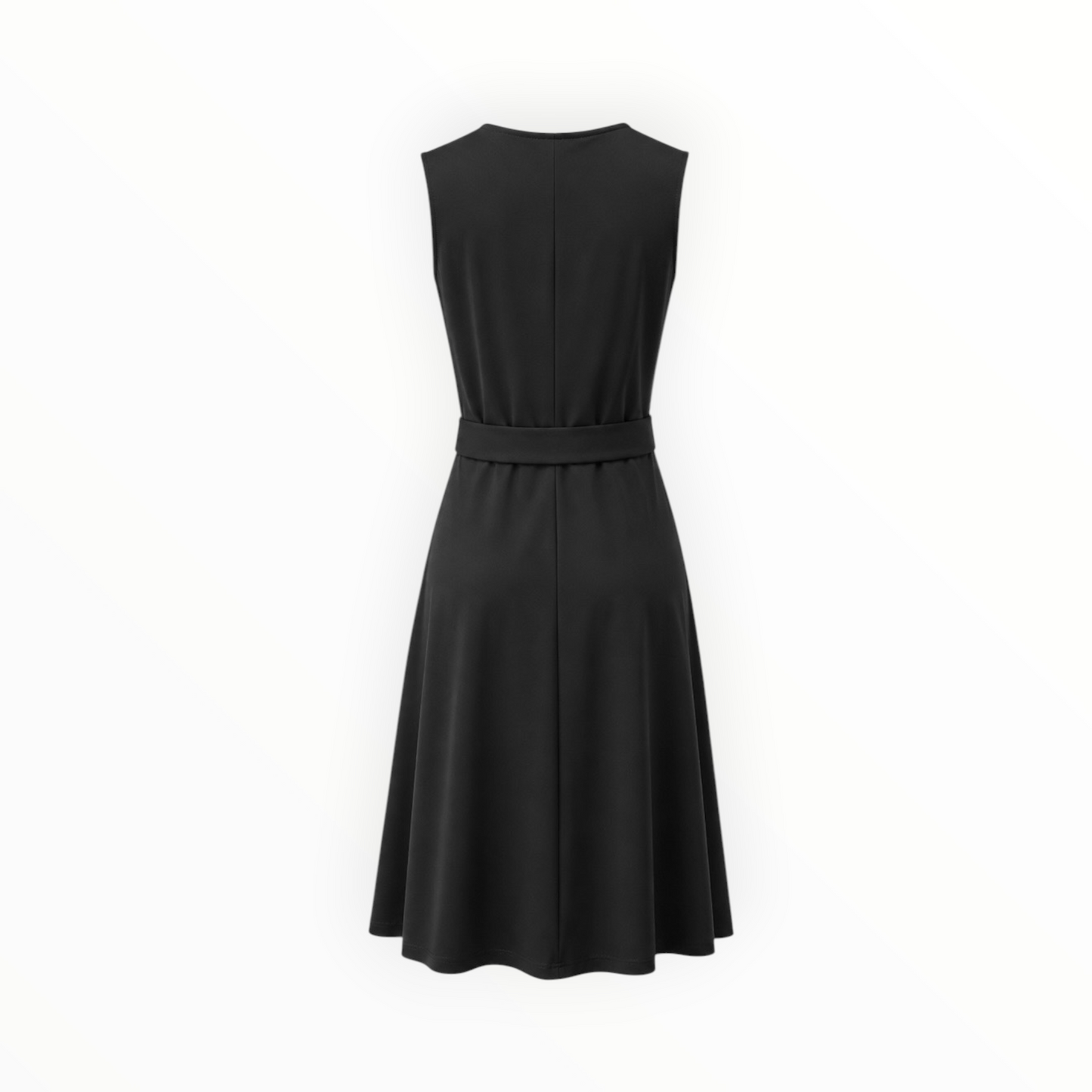 Belted Sleeveless Midi Dress size XXS