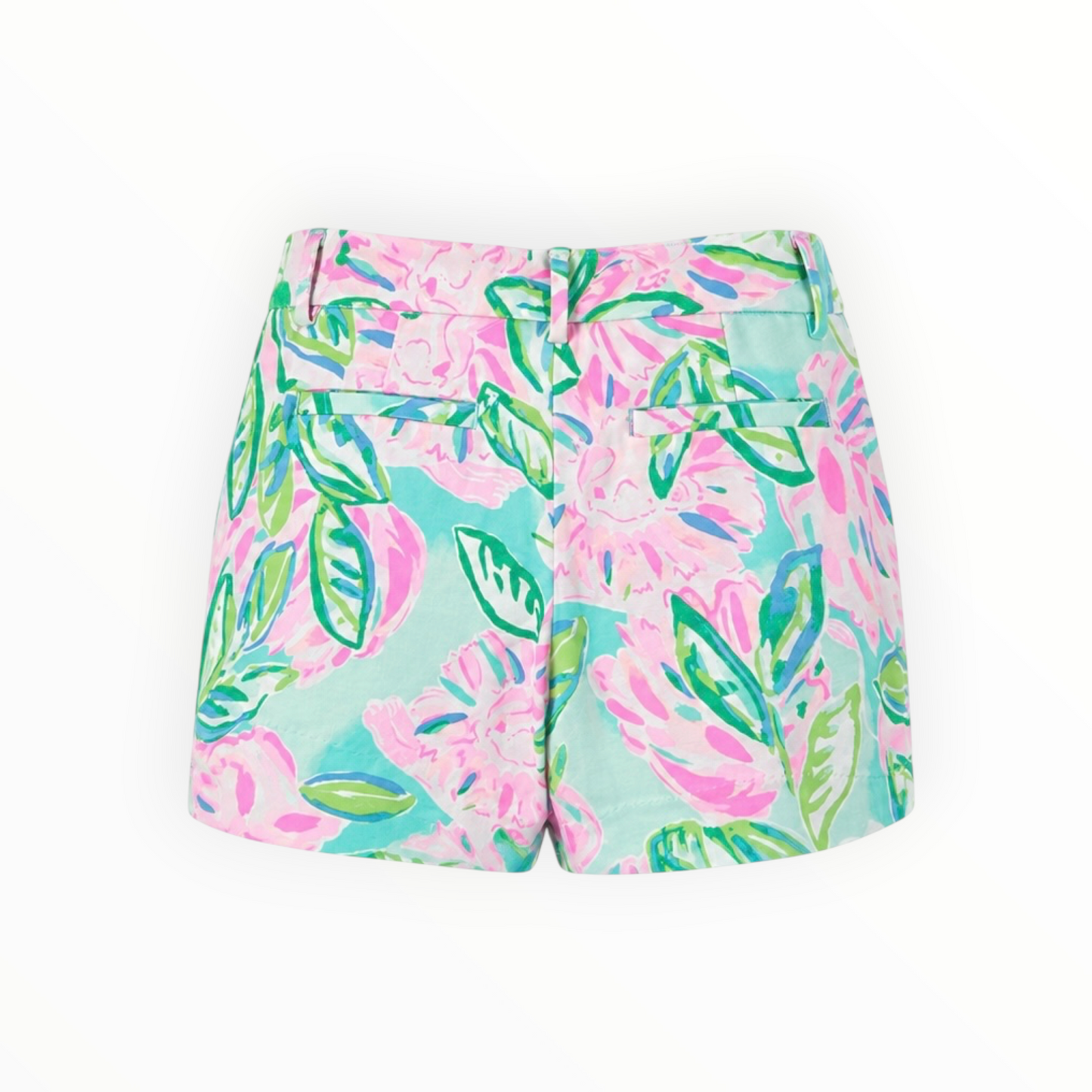 Tropical Floral Tailored Shorts size 4