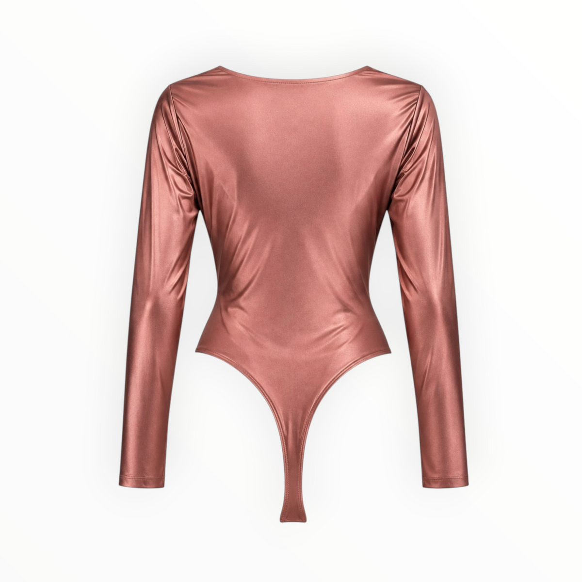 Metallic Long Sleeve Bodysuit size L