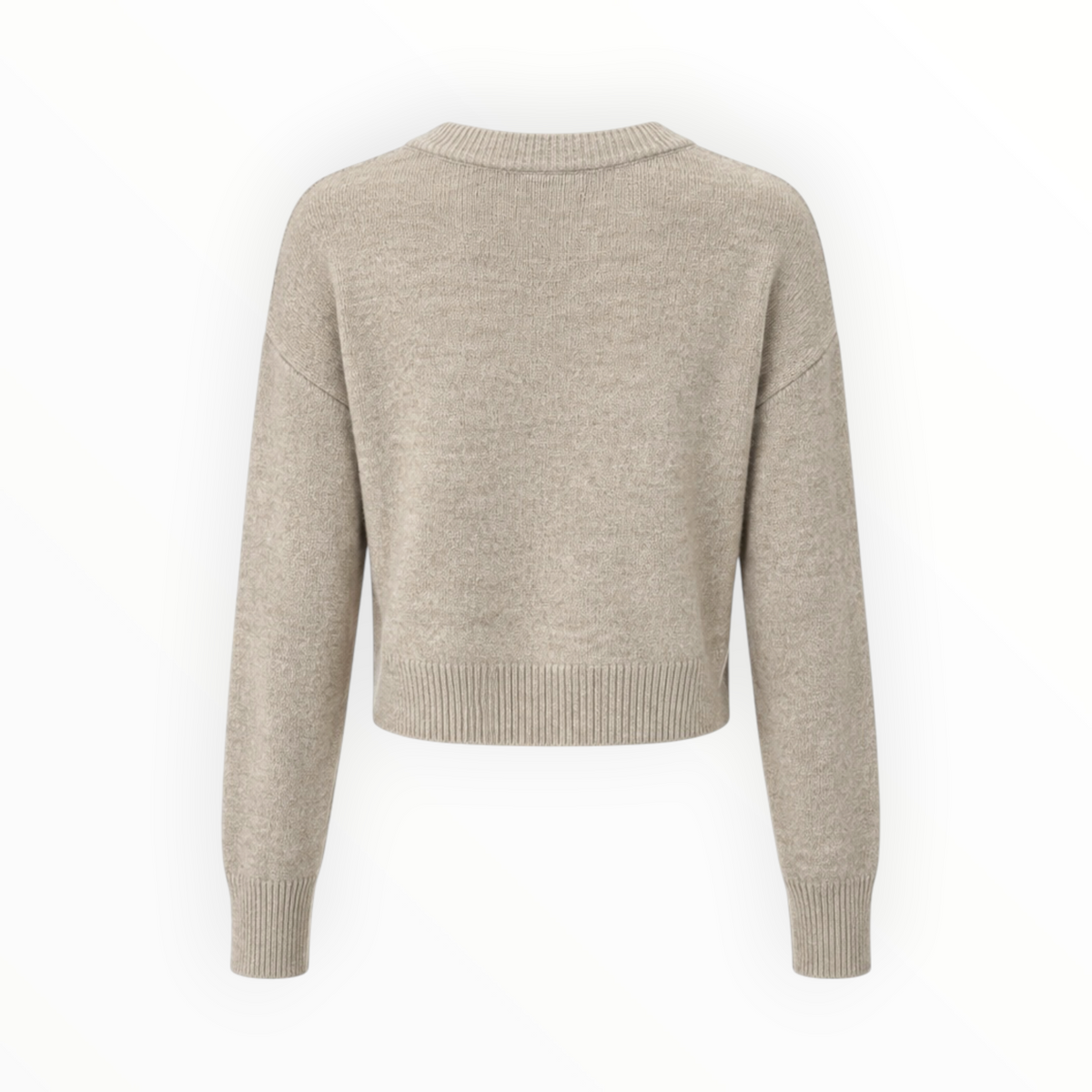 Cropped Knit Sweater size M NEW WITH TAGS