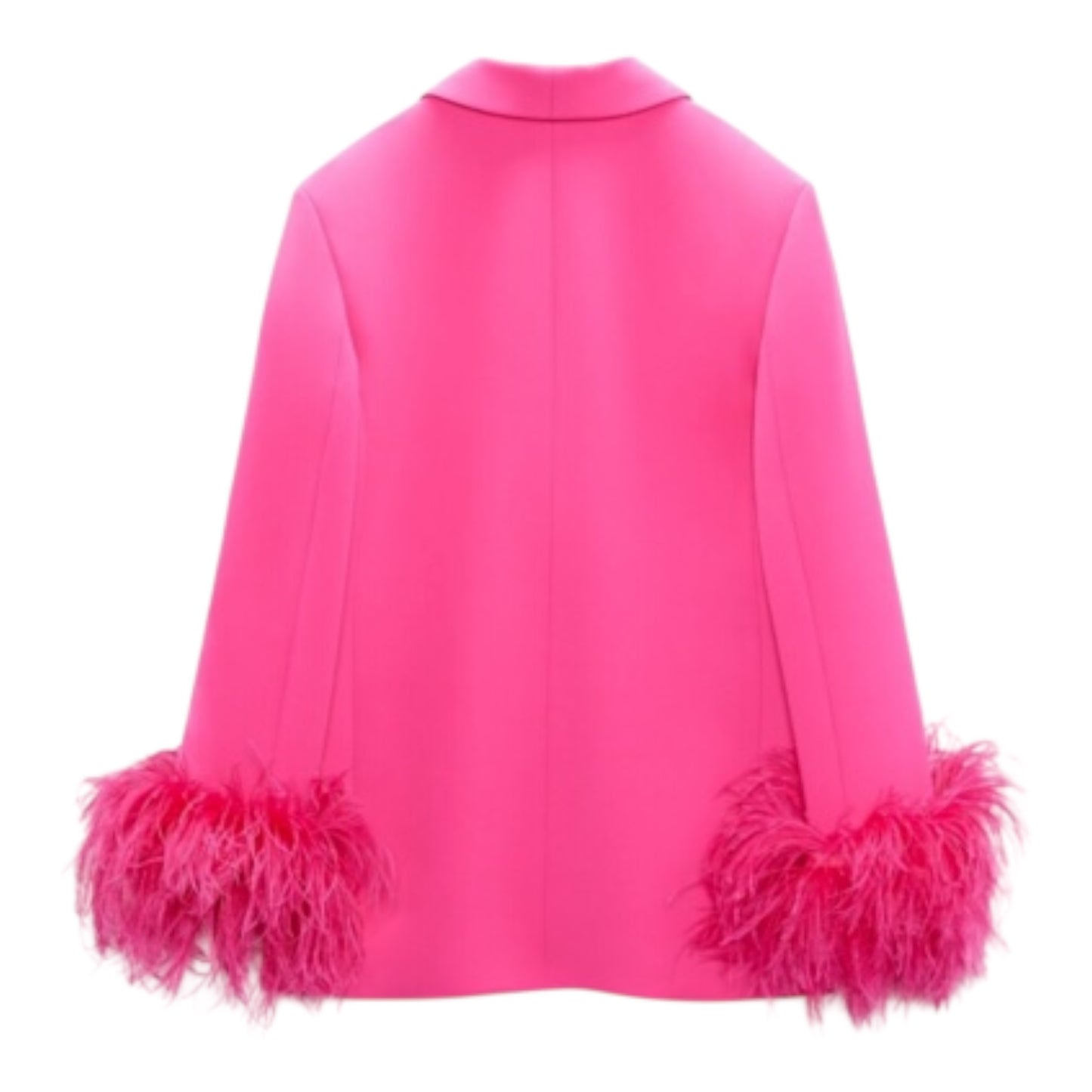Blazer with Feather Cuffs size Xsmall NEW with Tags