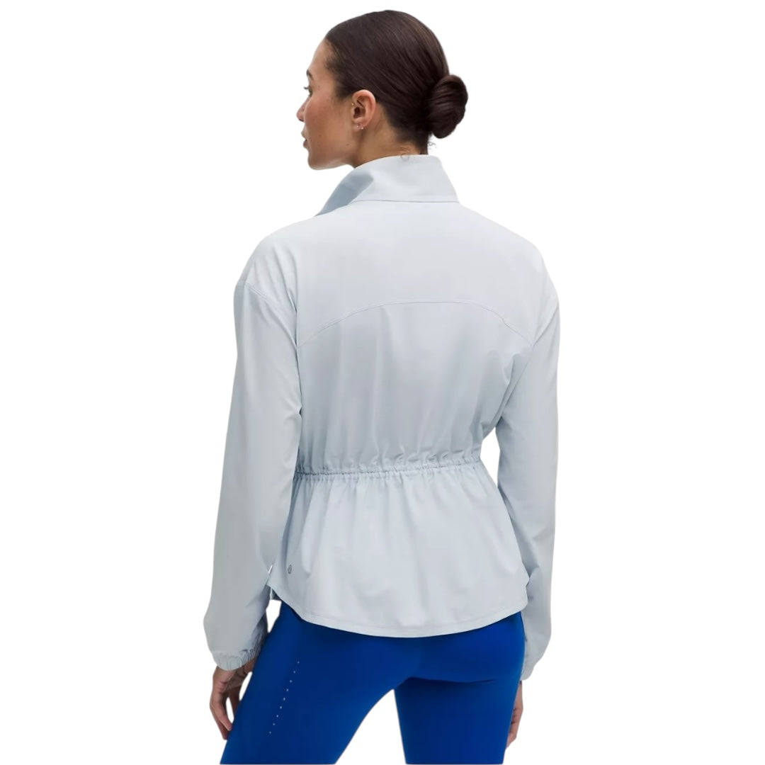 UV-Protective Cinch-Waist Running Jacket - Size 6