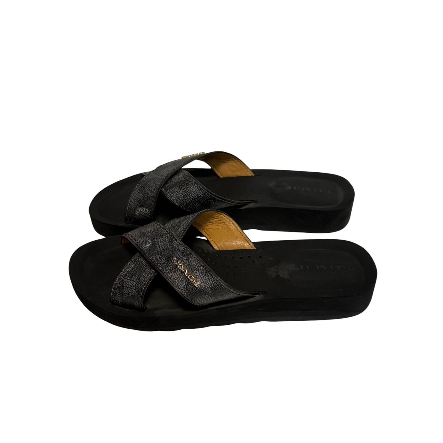 Janine Logo Slide Shoes Size 7