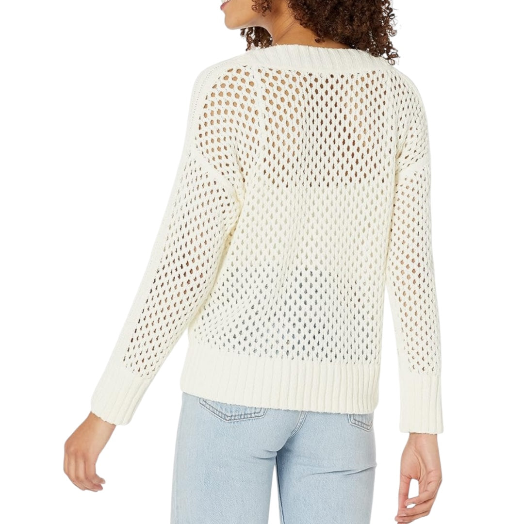 Terry Knit Sweater Size M