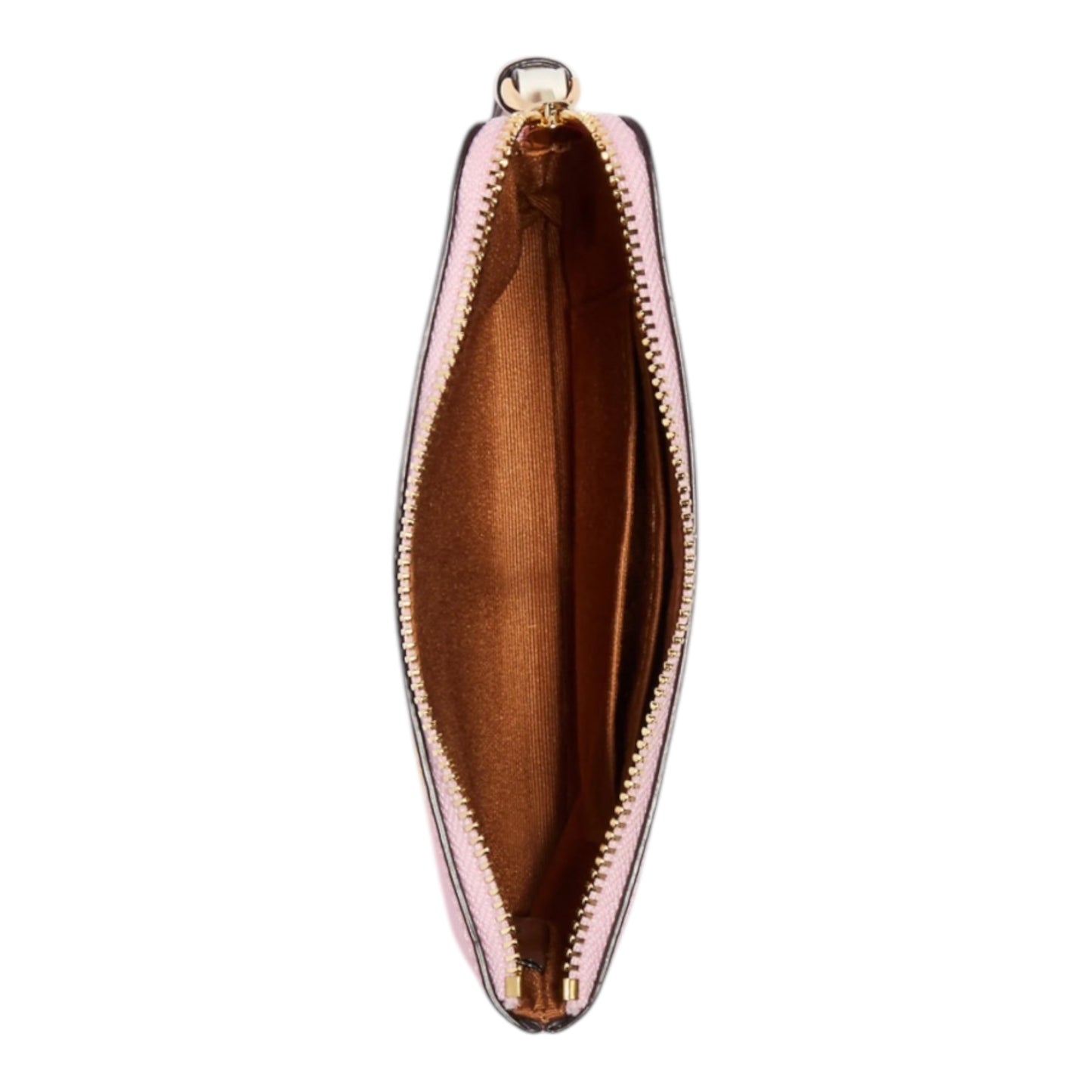Corner Zip Wristlet With Banana Print