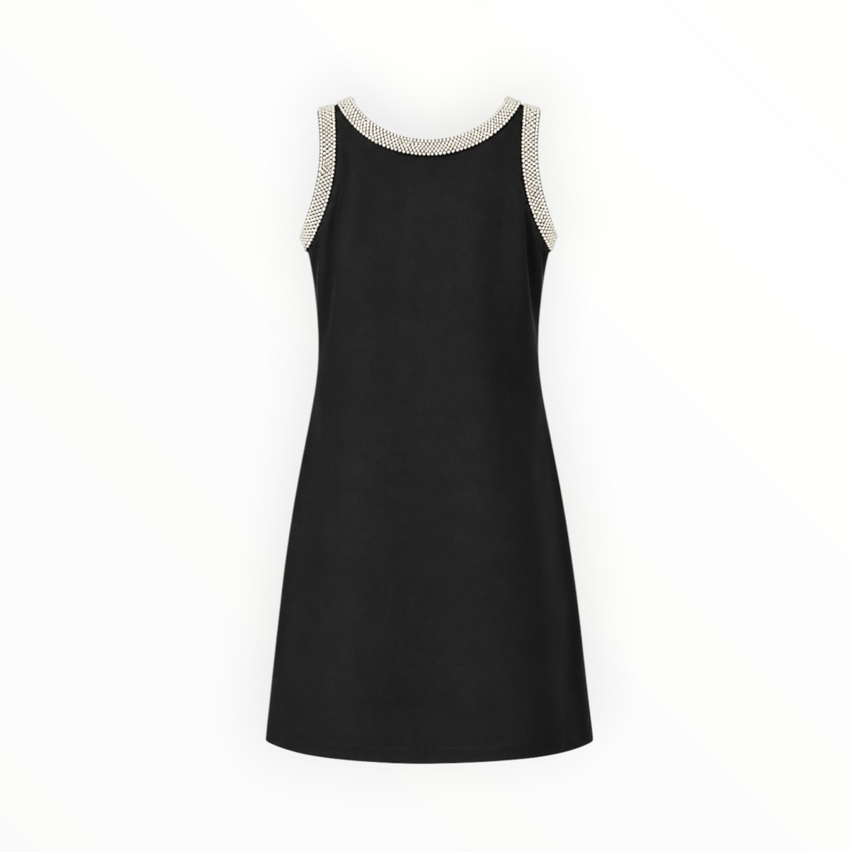 Pearl-Embellished Dress & Cardigan Set size S