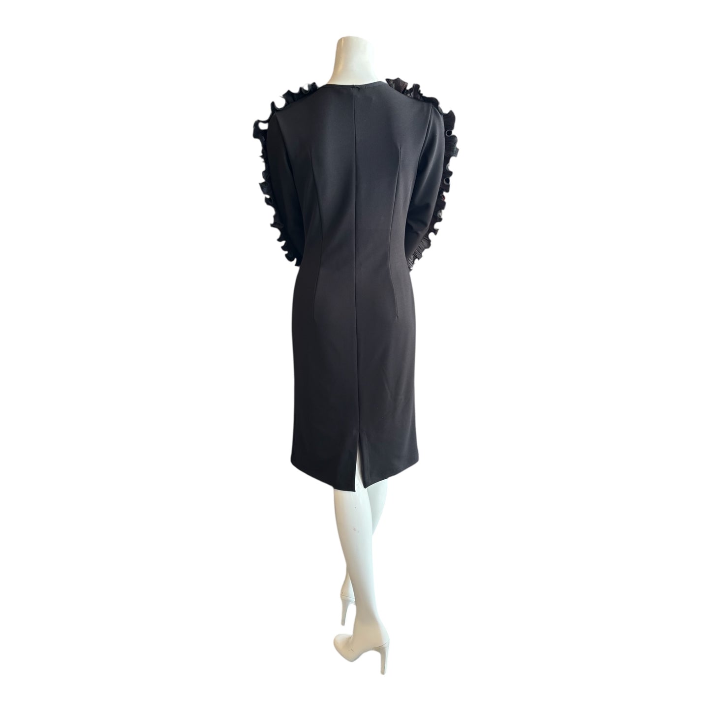 Ruffle Sleeve Midi Dress size small