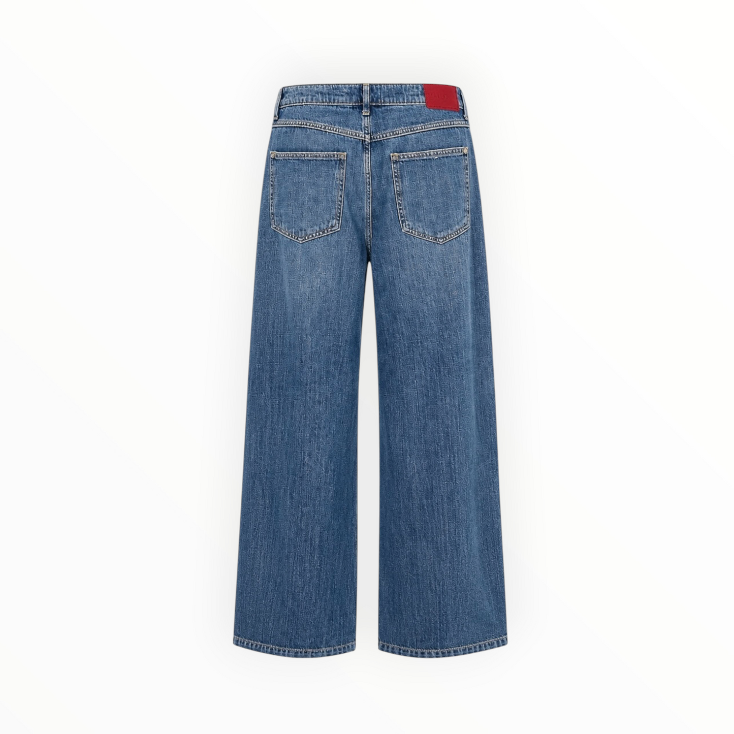 Wide-Leg Denim Jeans size 10