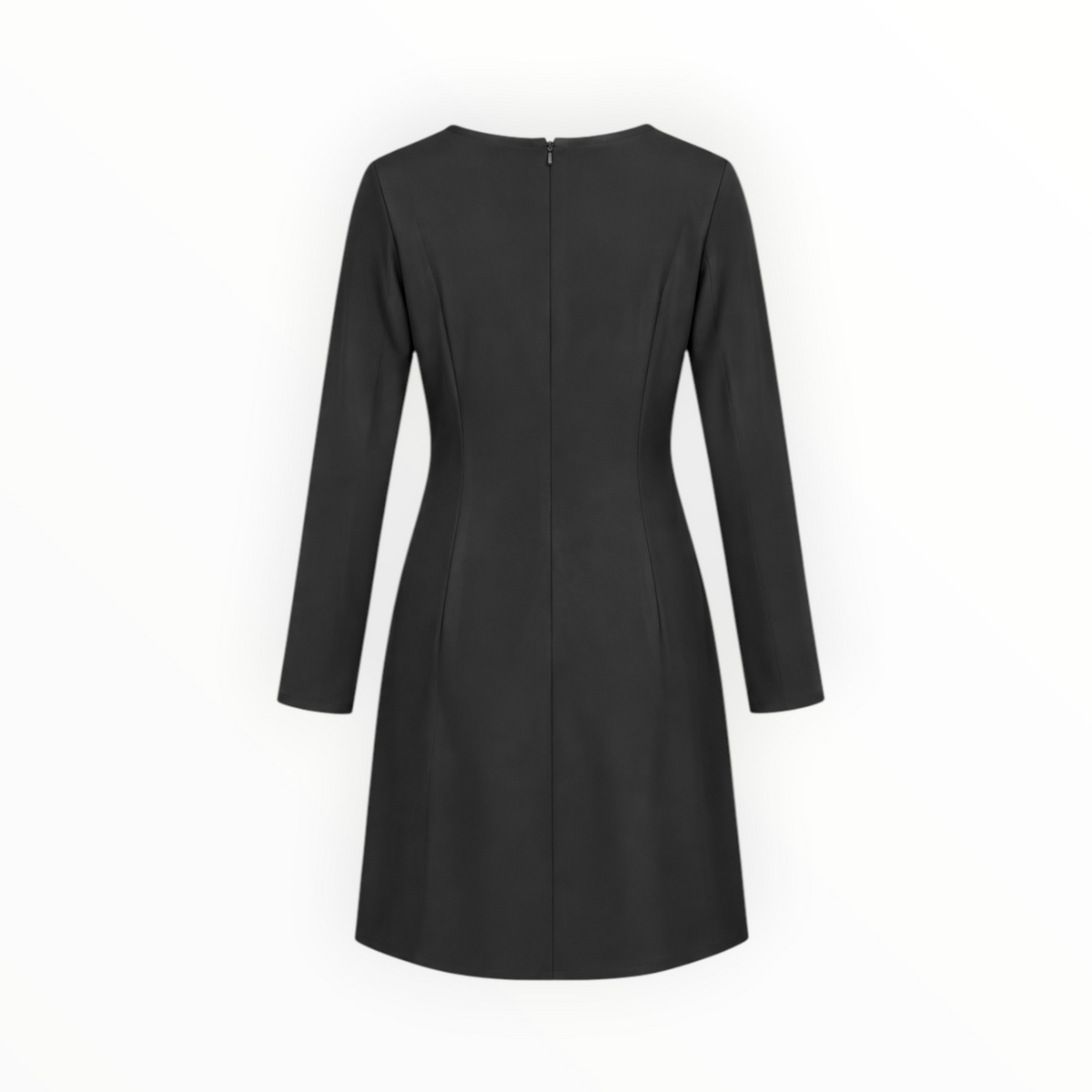 Ruched Long Sleeve Dress size 8