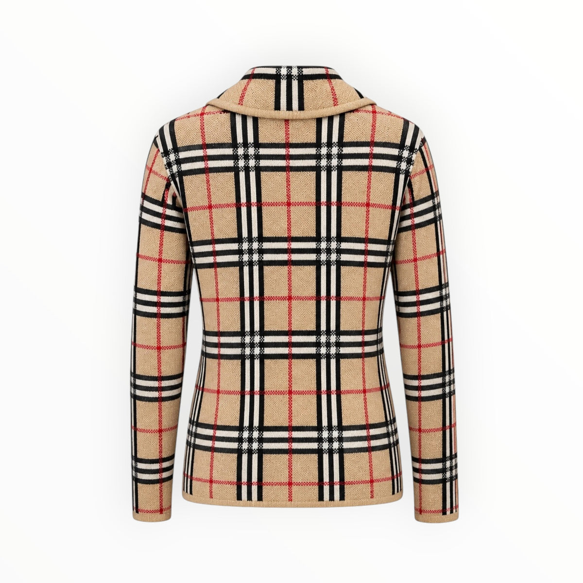 Nova Check Glittery Cardigan size S