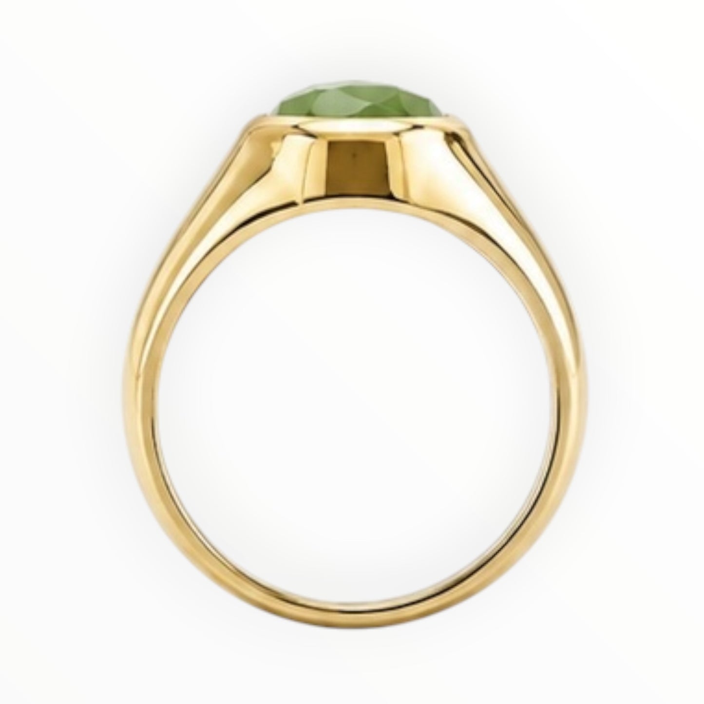 925 Cabochon Signet Ring size 7
