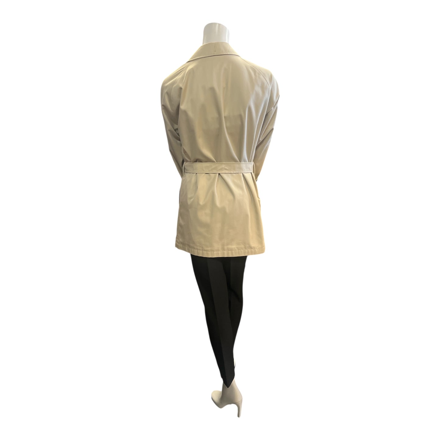 Short Trench Belted Size Small