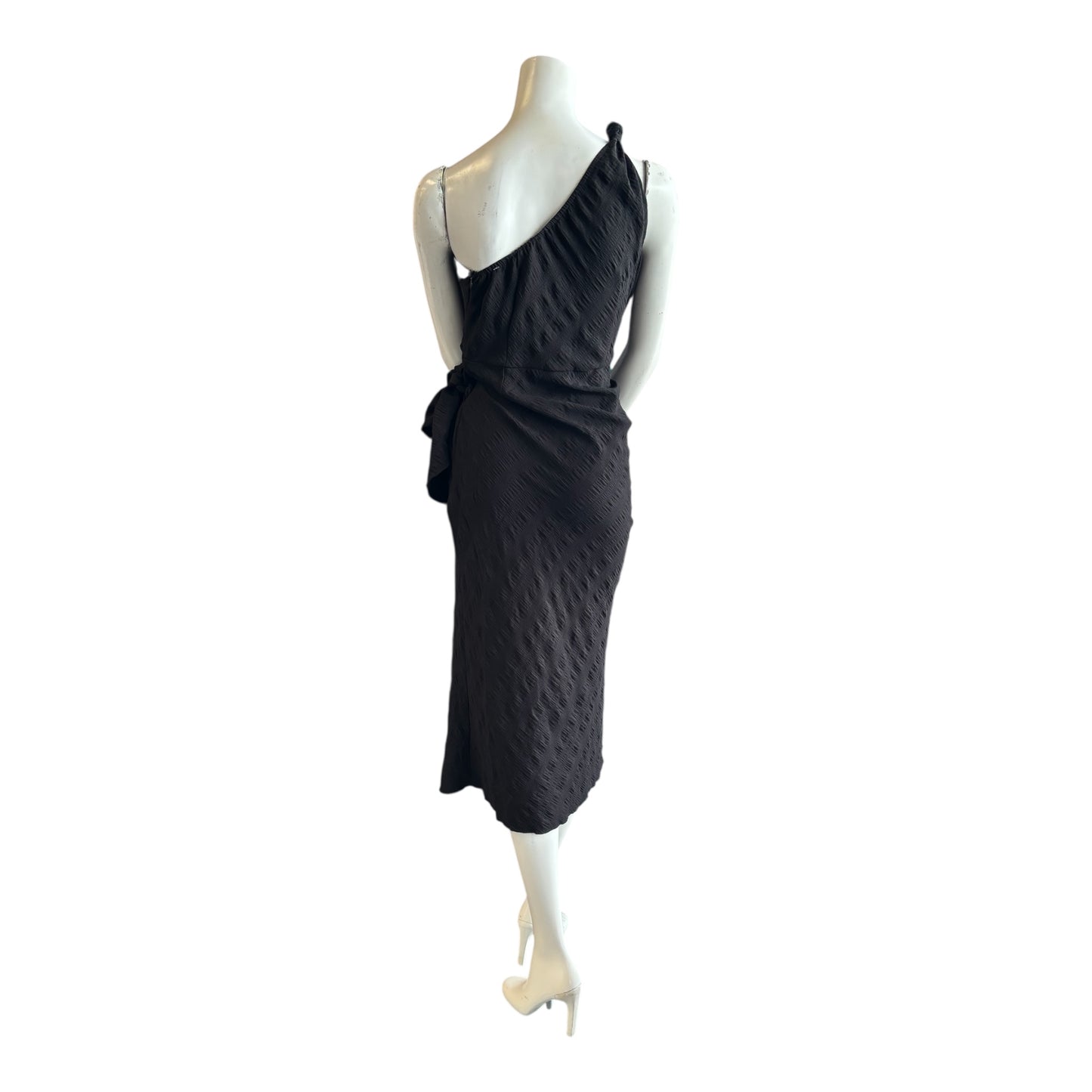 1 Shoulder Side Tie Dress size 6