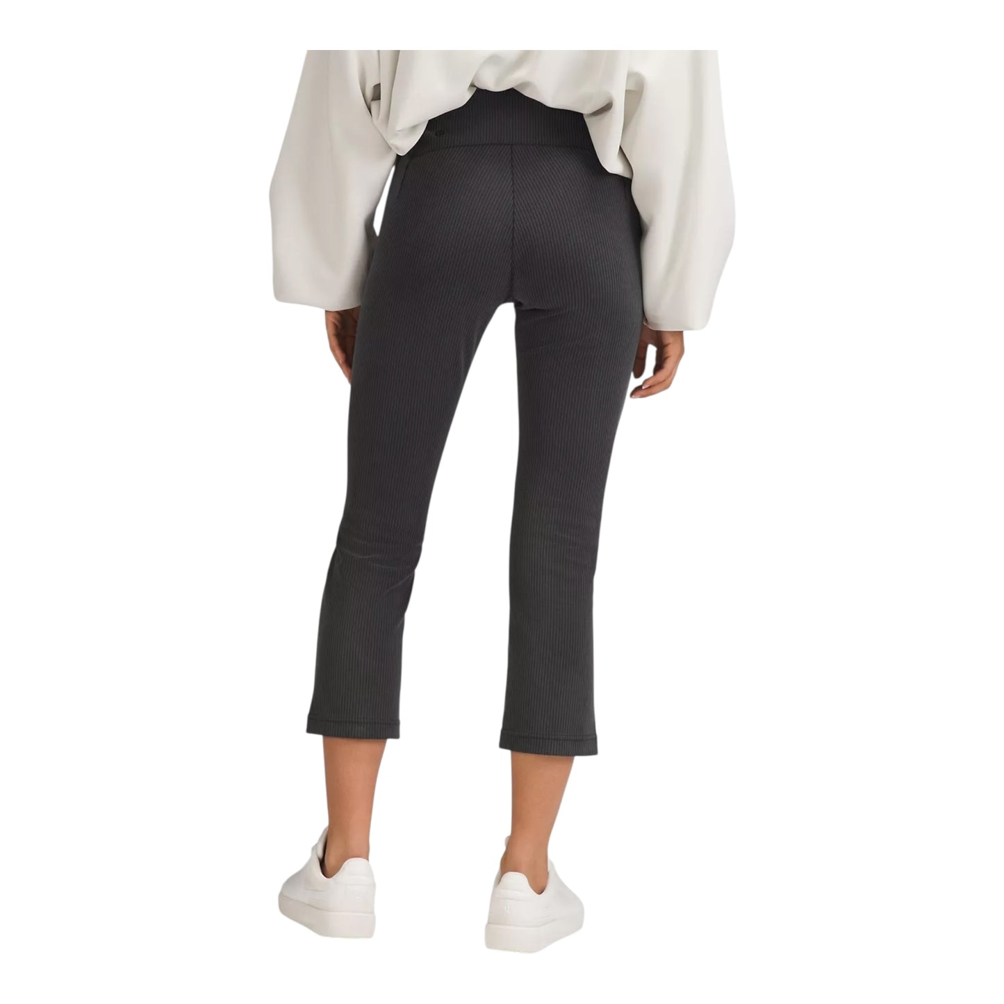 Ribbed Softstreme Zip-Leg High-Rise sz 4