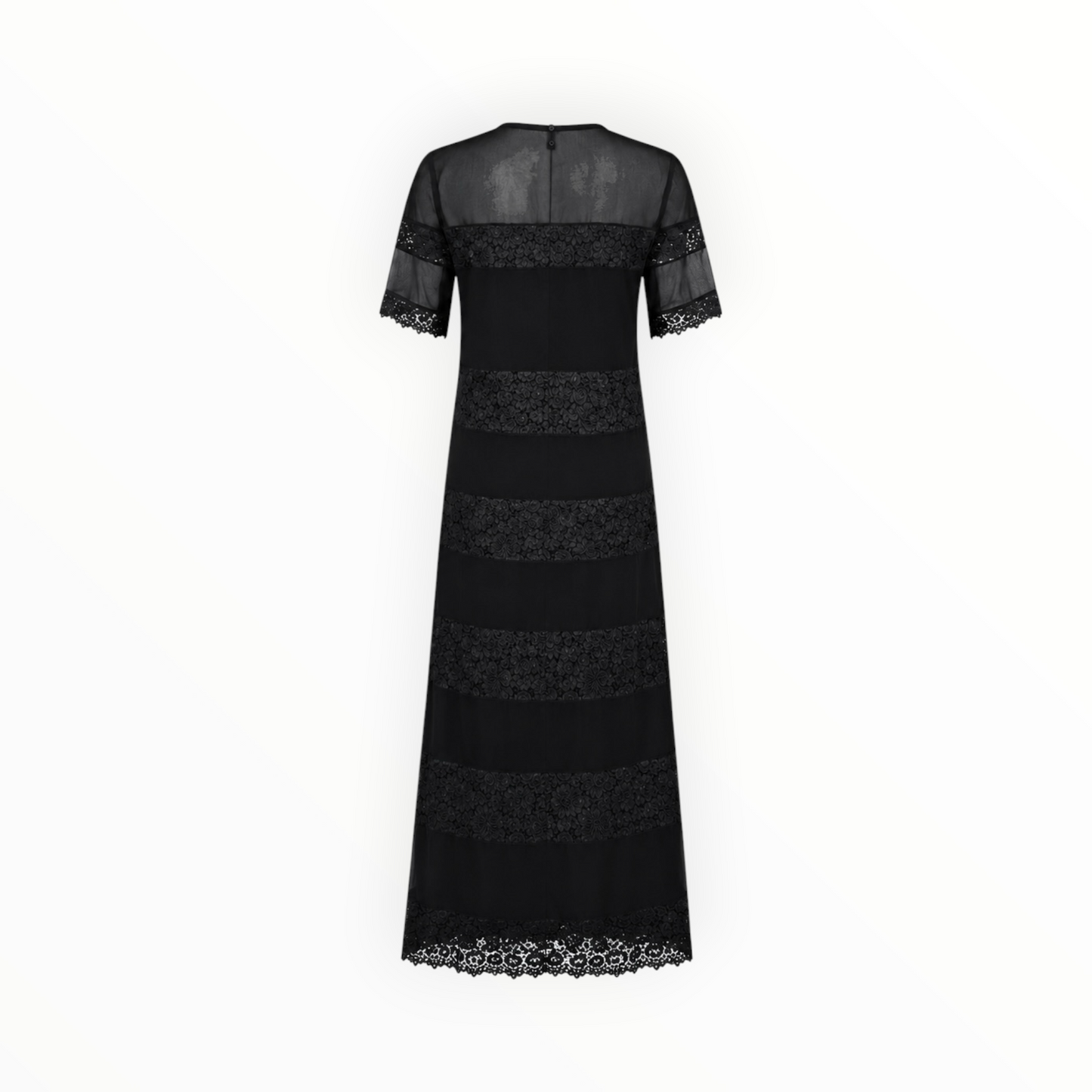 Embroidered Lace Mesh Dress size 46