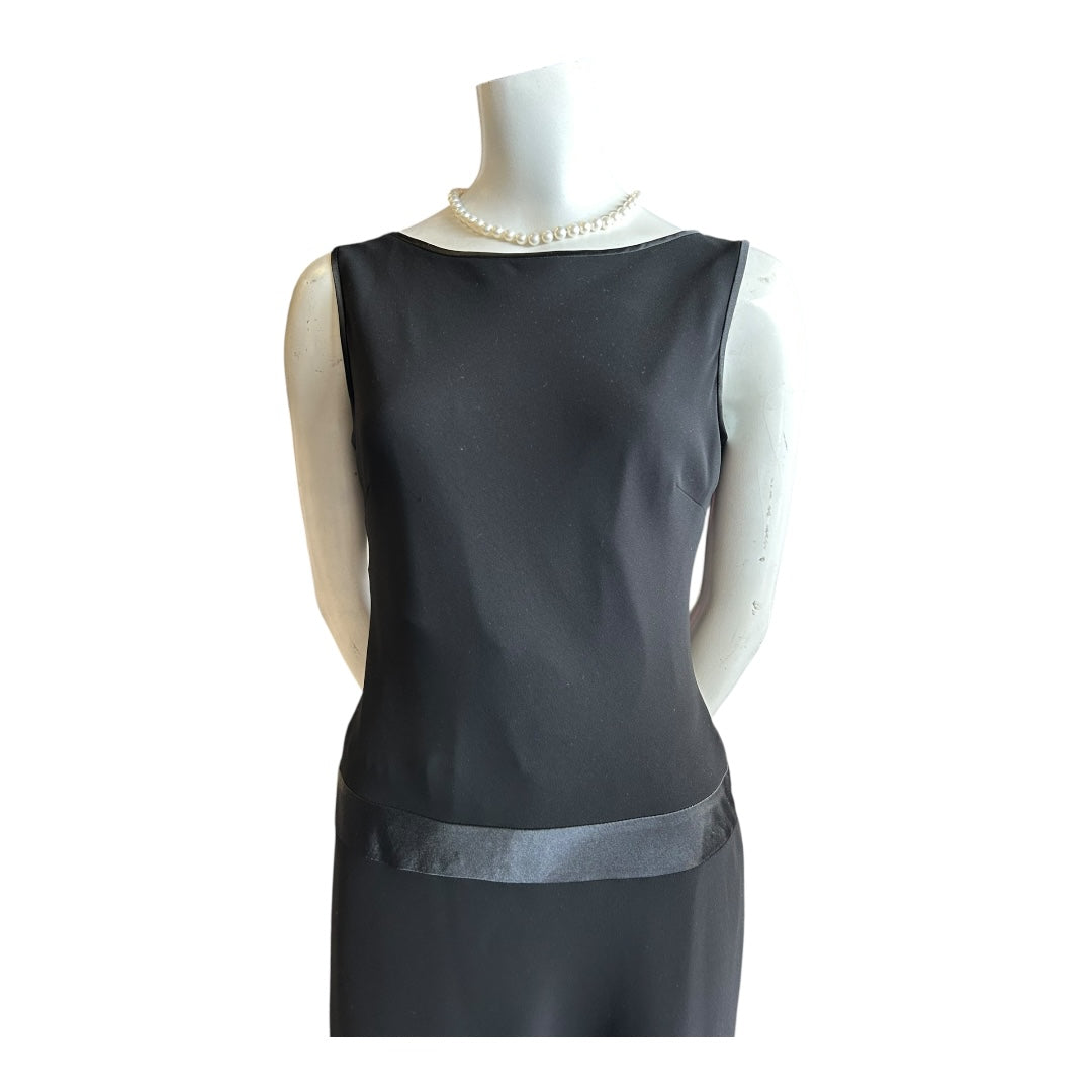 Draped Back Midi Dress size 6
