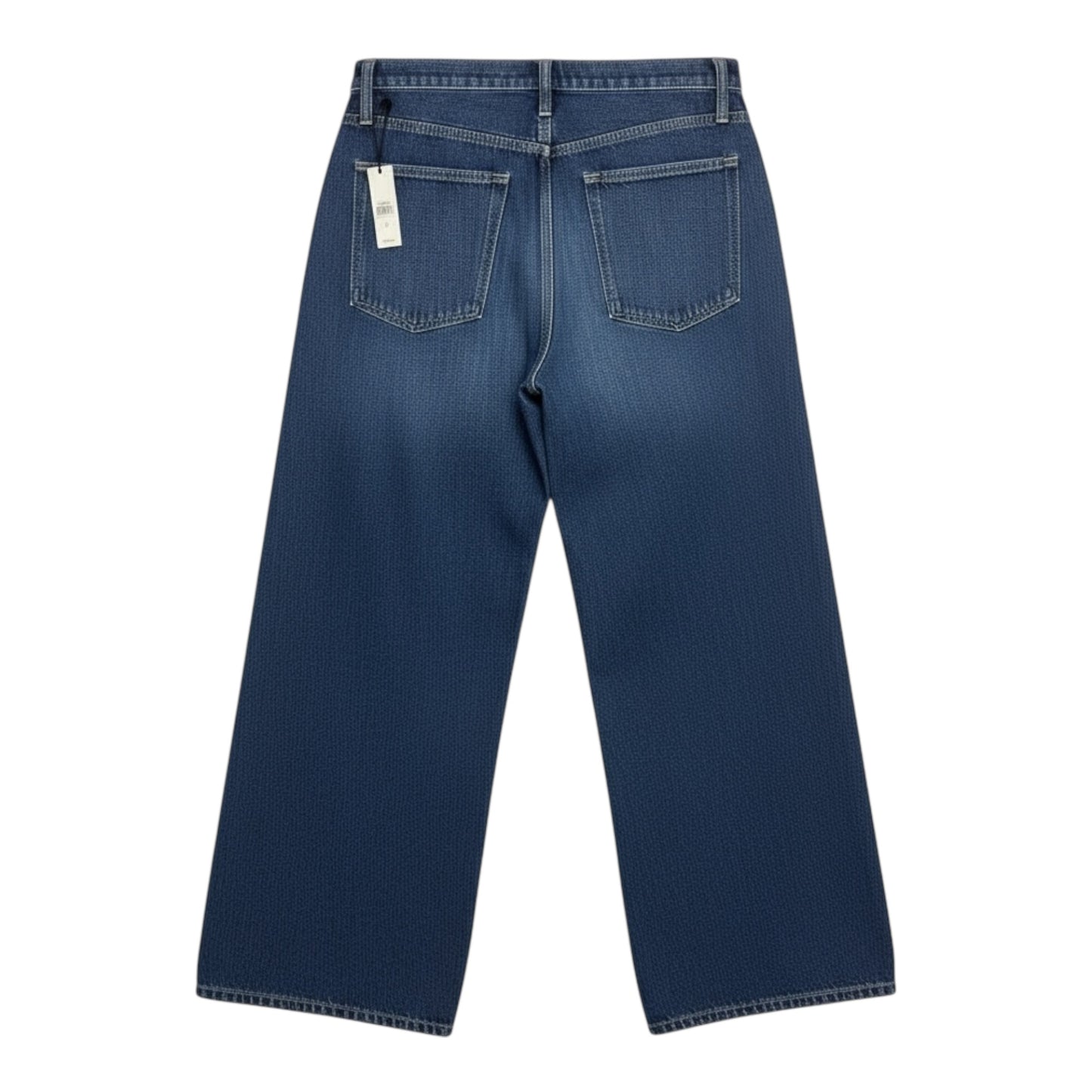 Mid-Rise Wide-Leg Drawstring Jean size 30 New with Tags