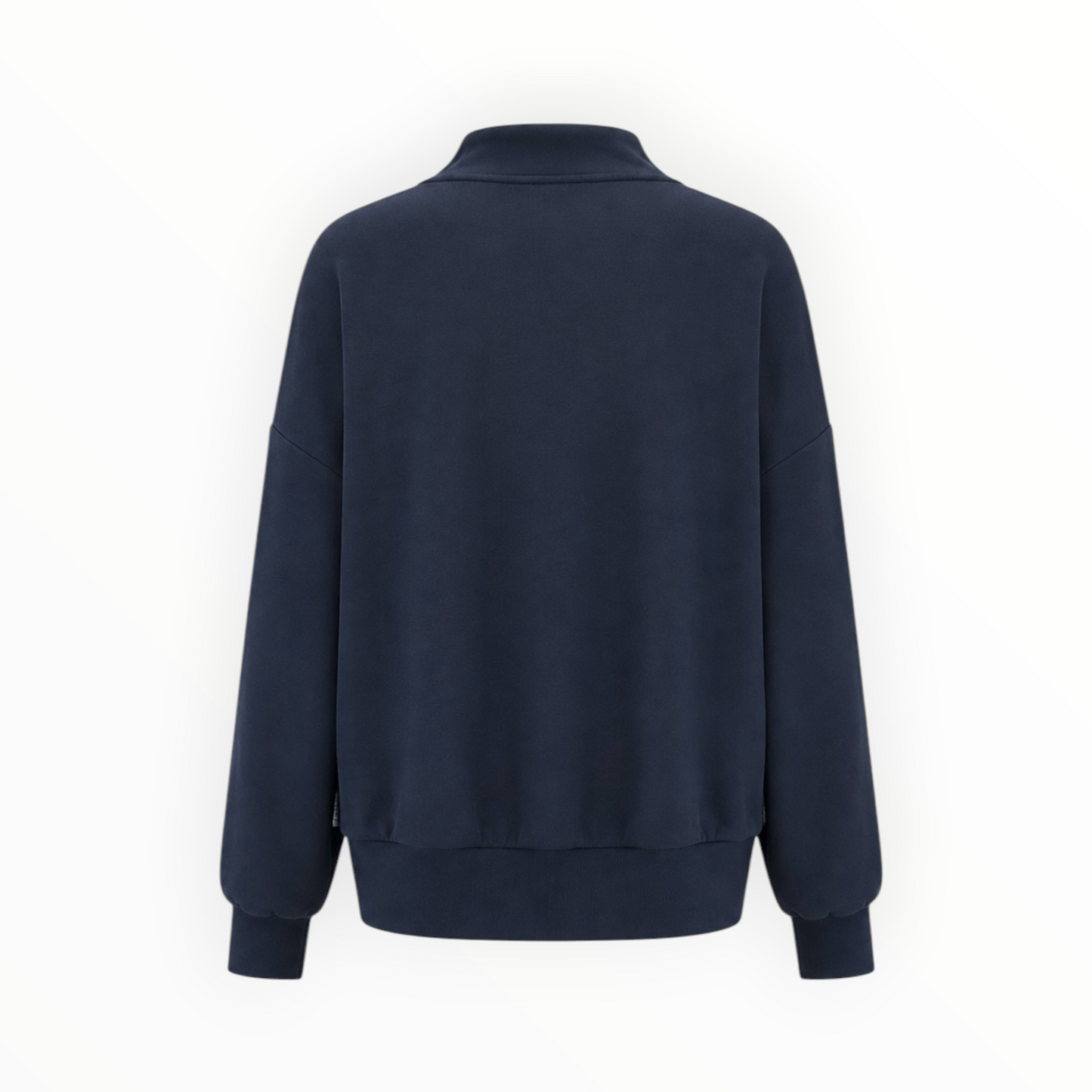 Quarter-Zip Mock Neck Sweatshirt size M