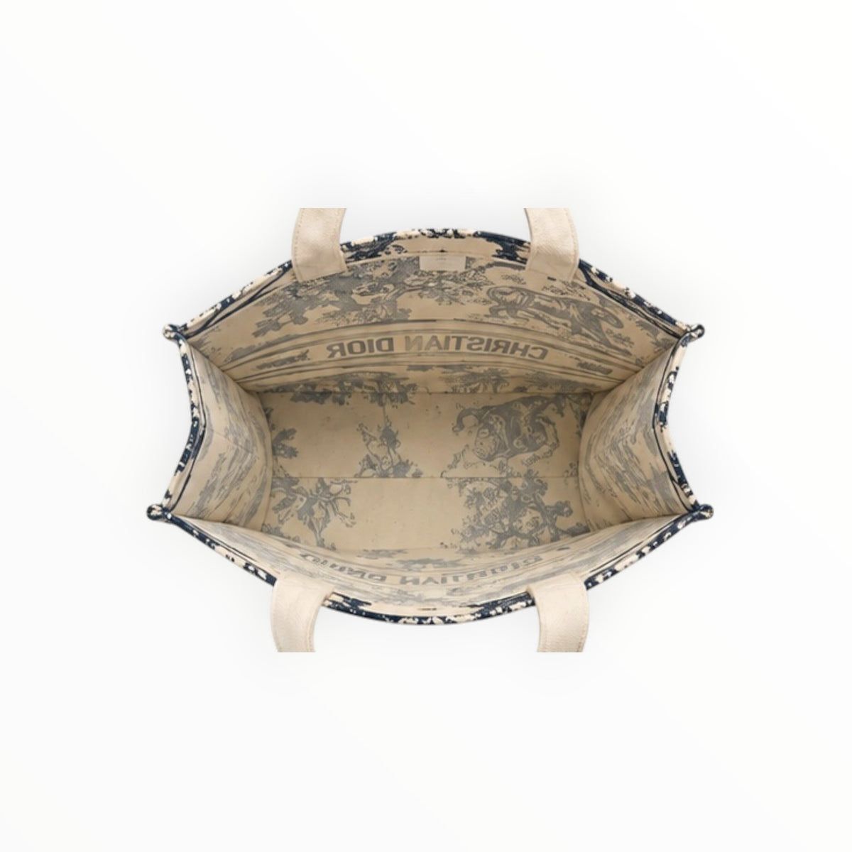 Toile de Jouy Dioriviera Tote Bag