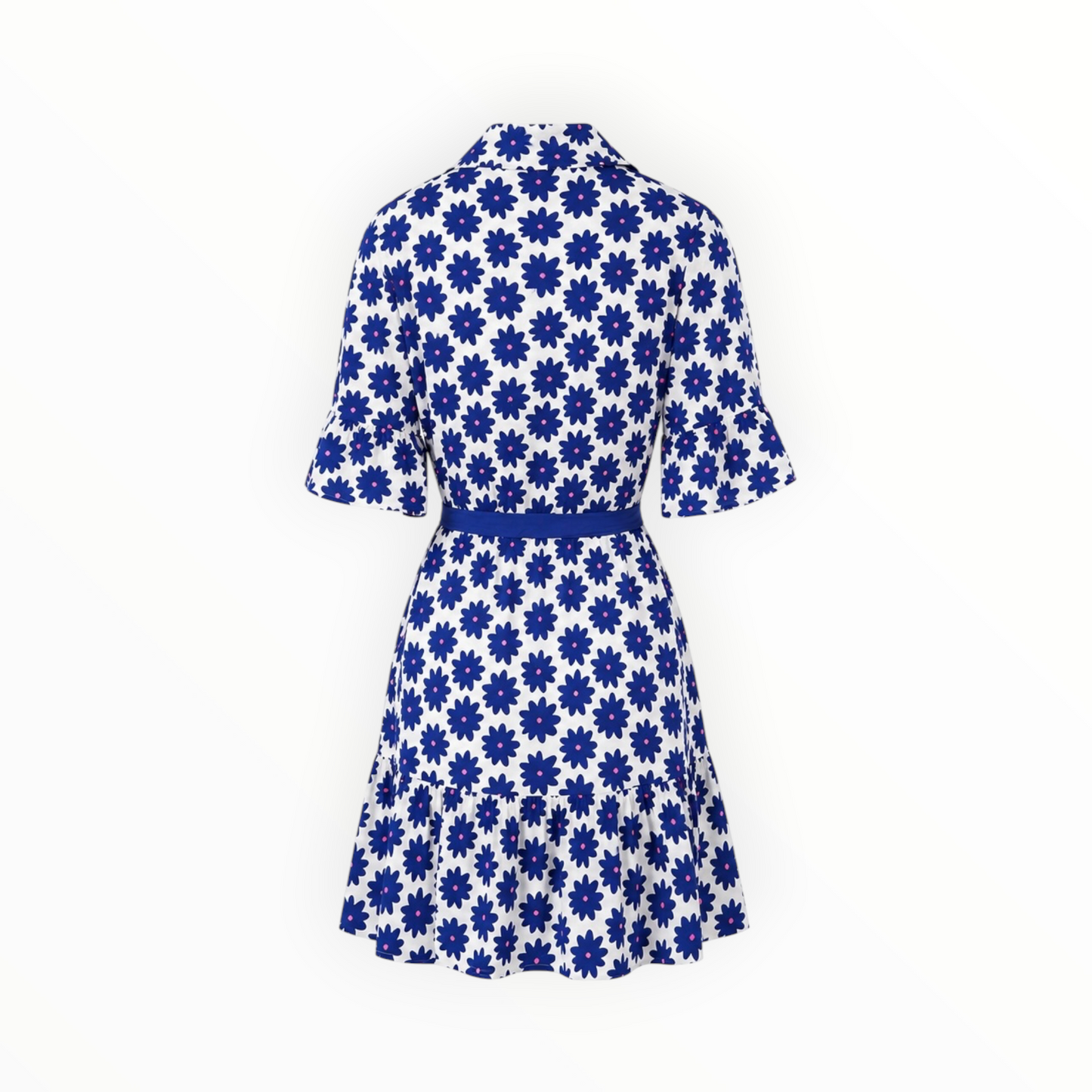 Floral Button Front Dress size L