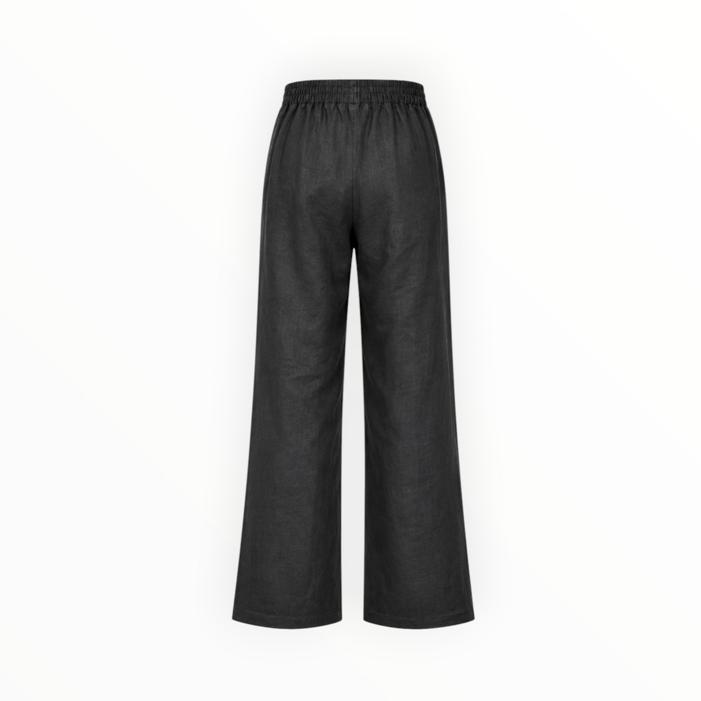 Pull-On Wide-Leg Pants size XS
