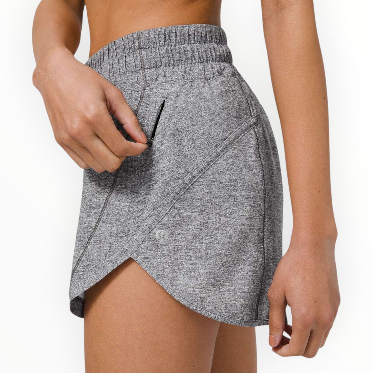 Track That High-Rise Short 3" Lined size 4