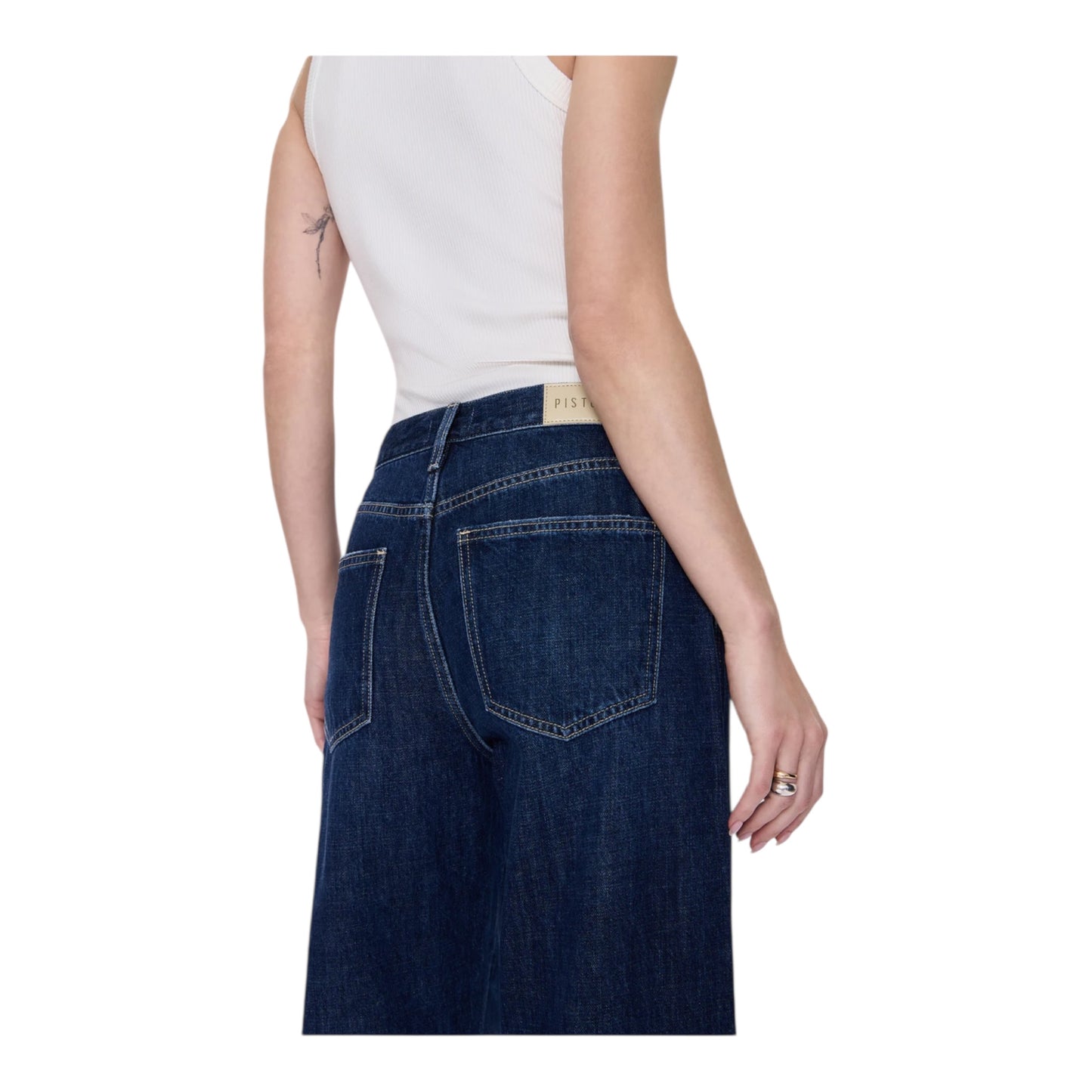 Kacey Mid Rise Cuffed Straight Jean size 29