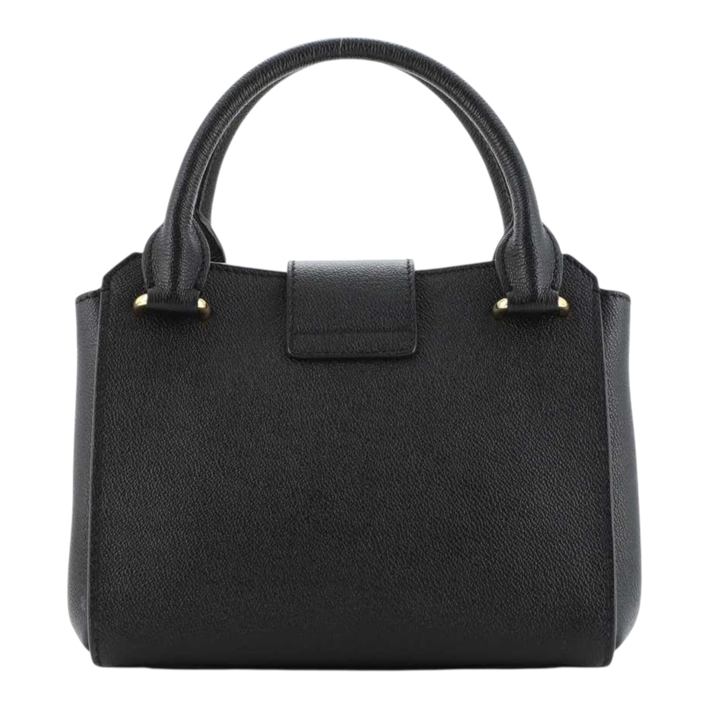Buckle Tote Leather Small