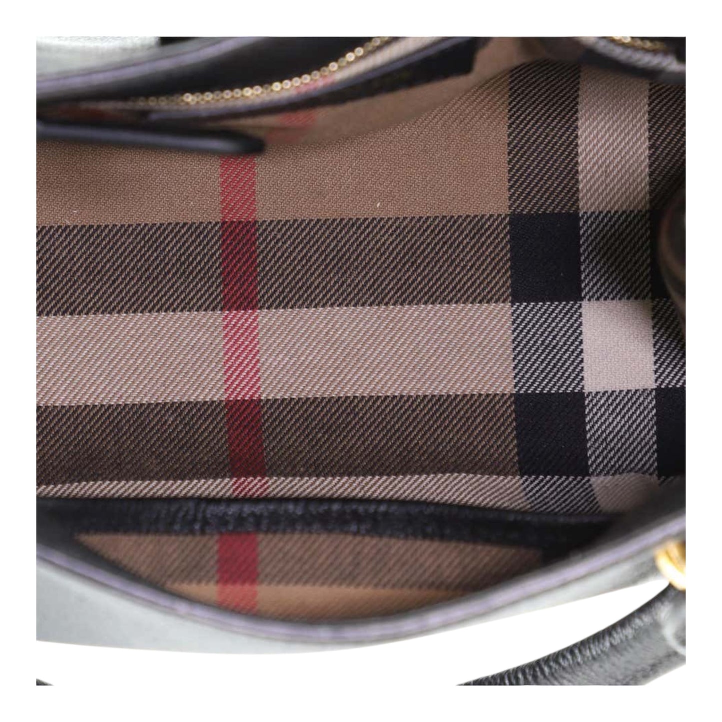 Buckle Tote Leather Small