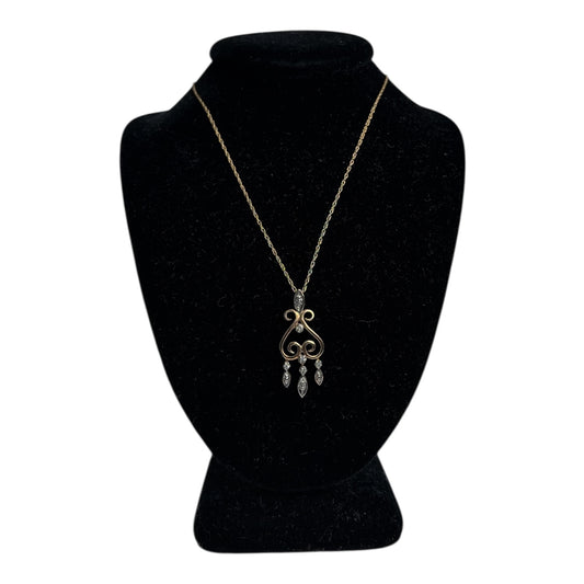 Reverse Heart Necklace