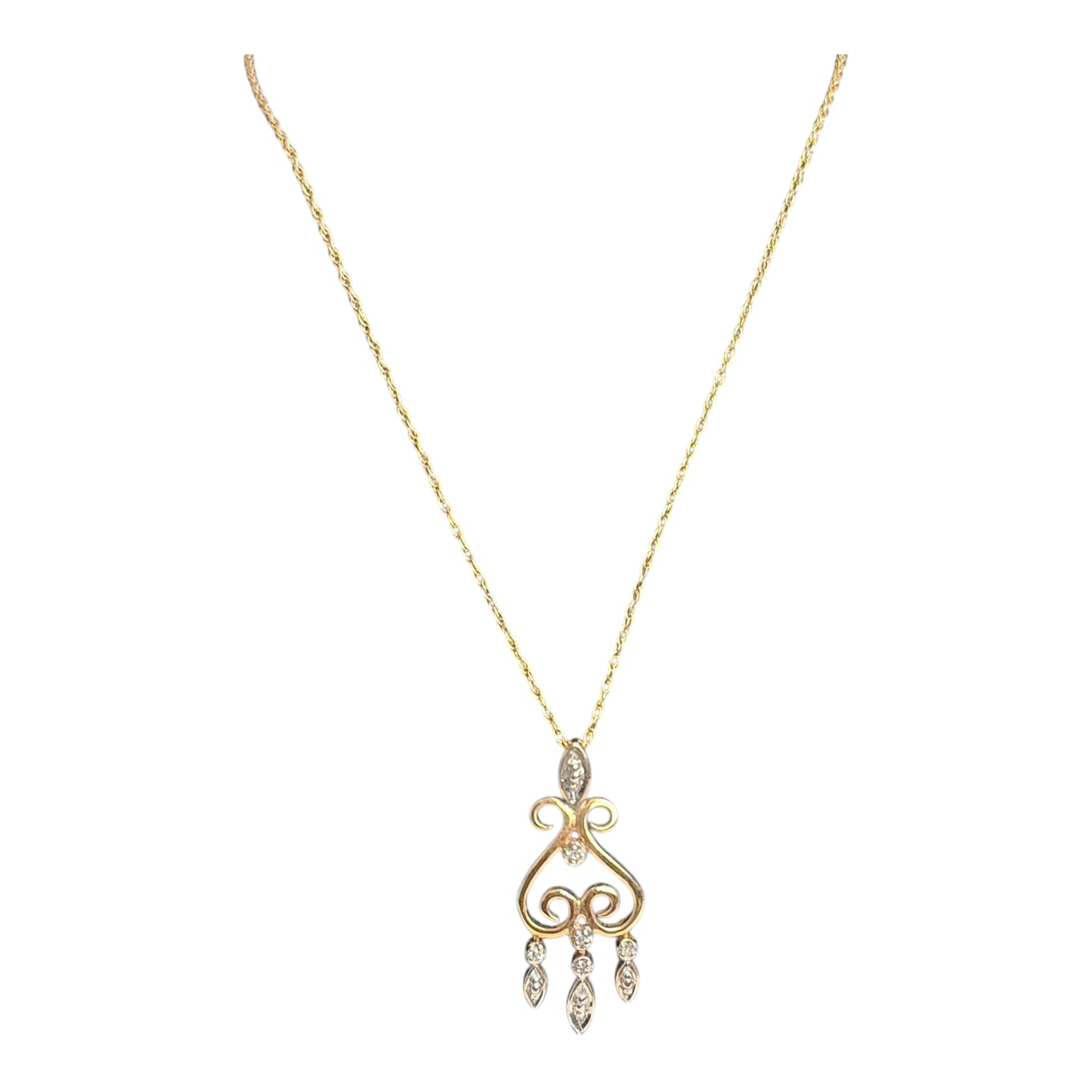 Reverse Heart Necklace