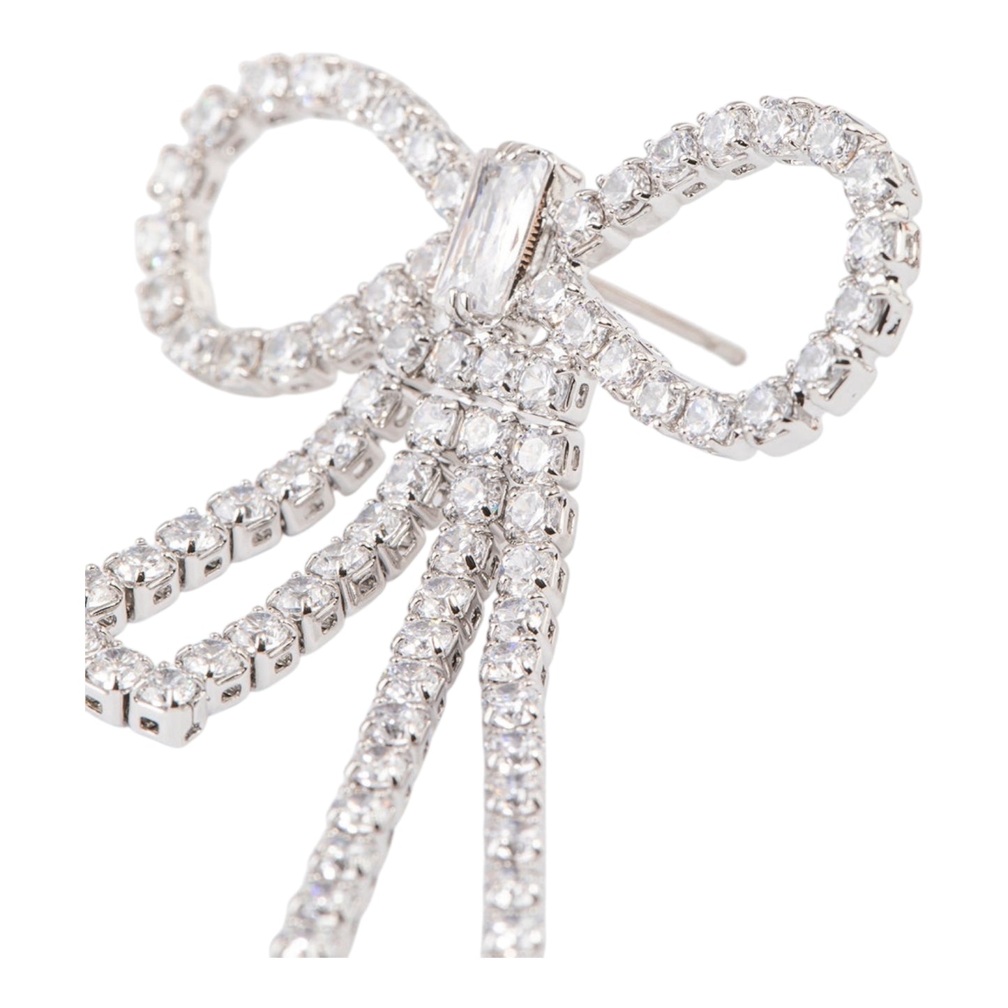 Statement Bow Drop Earrings